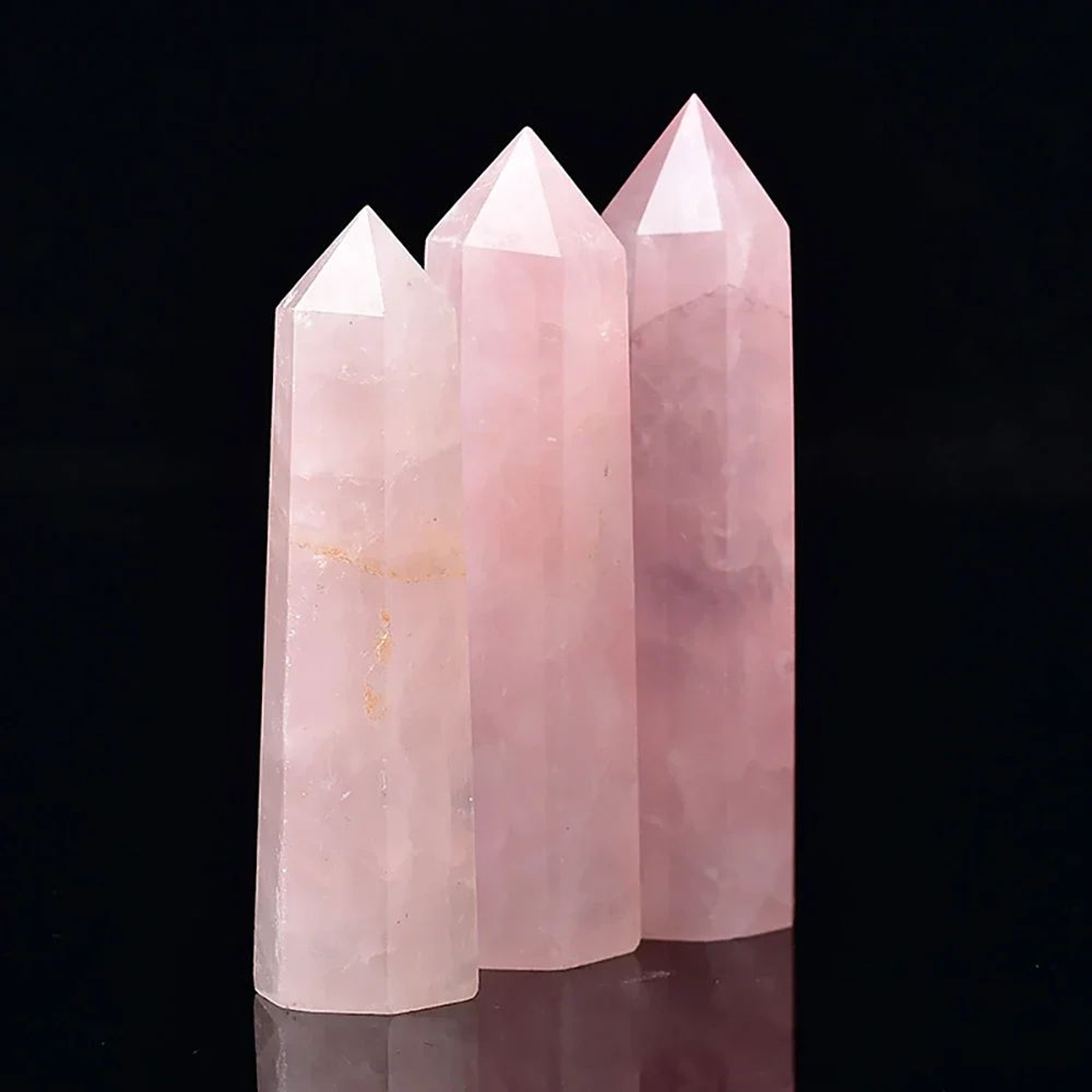 Natural Crystal Healing Wand Point Decor 12