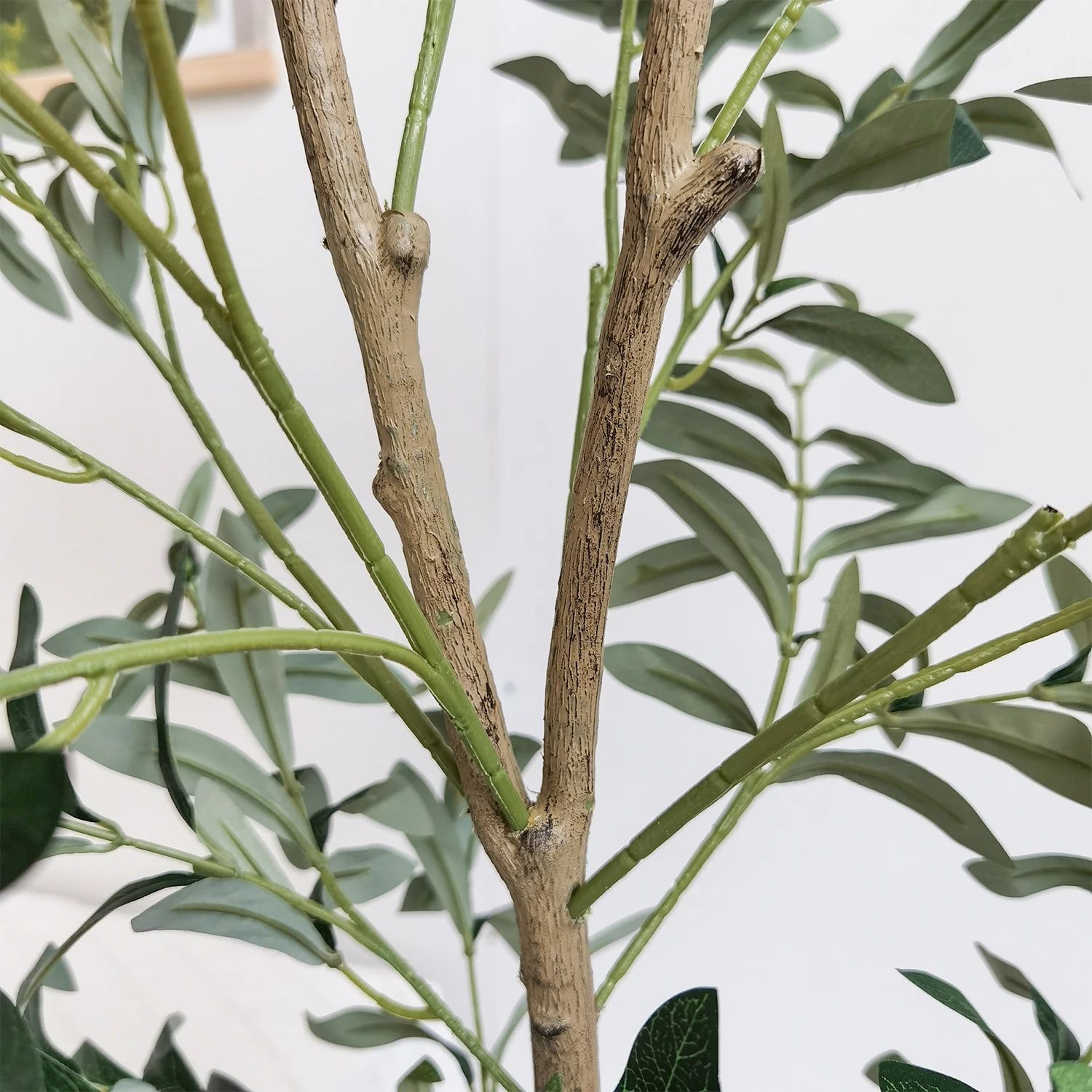 Artificial Olive Tree Branch Realistic Home Decor 6