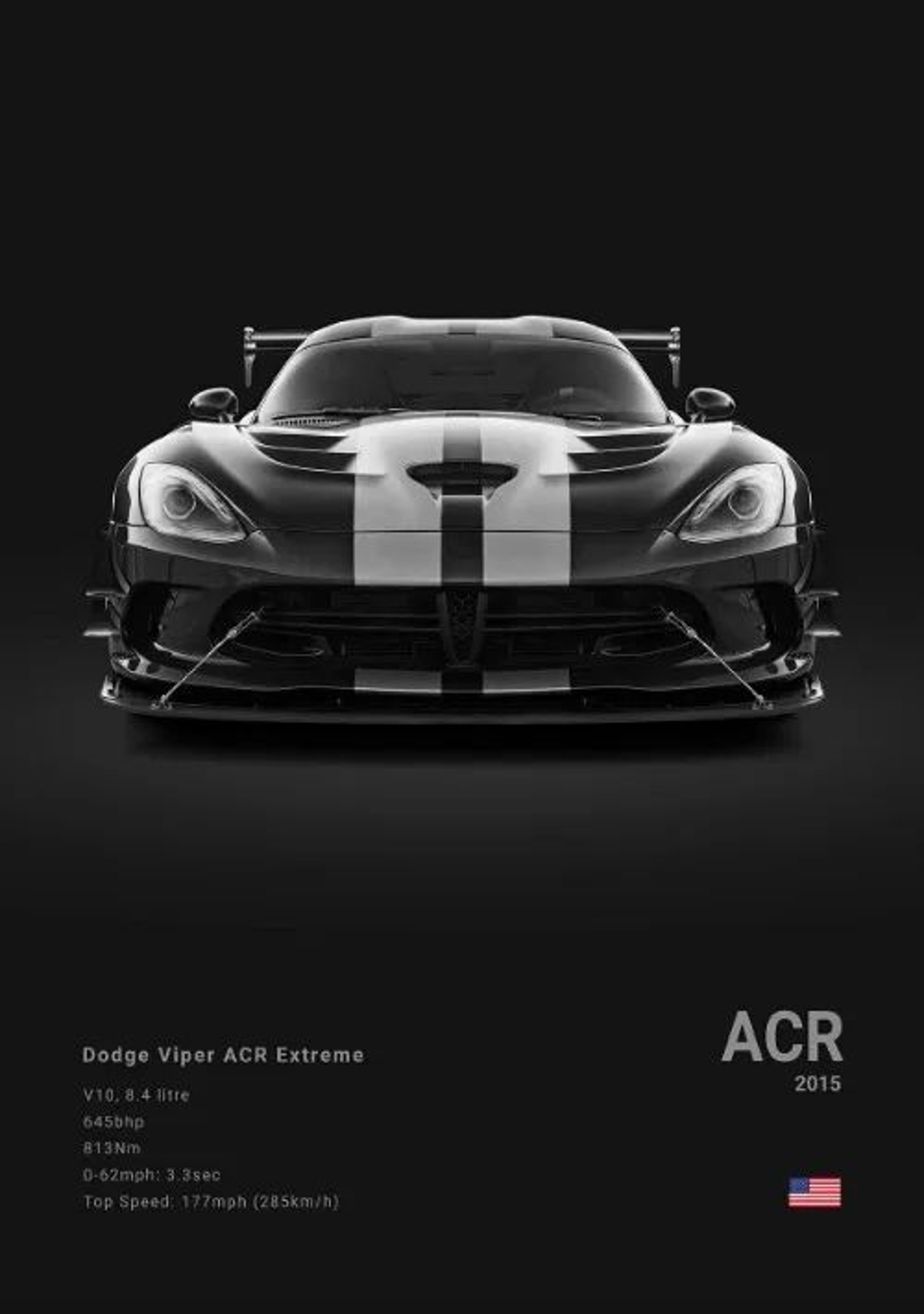 Dodge Challenger Hellcat Redeye Canvas Poster 10