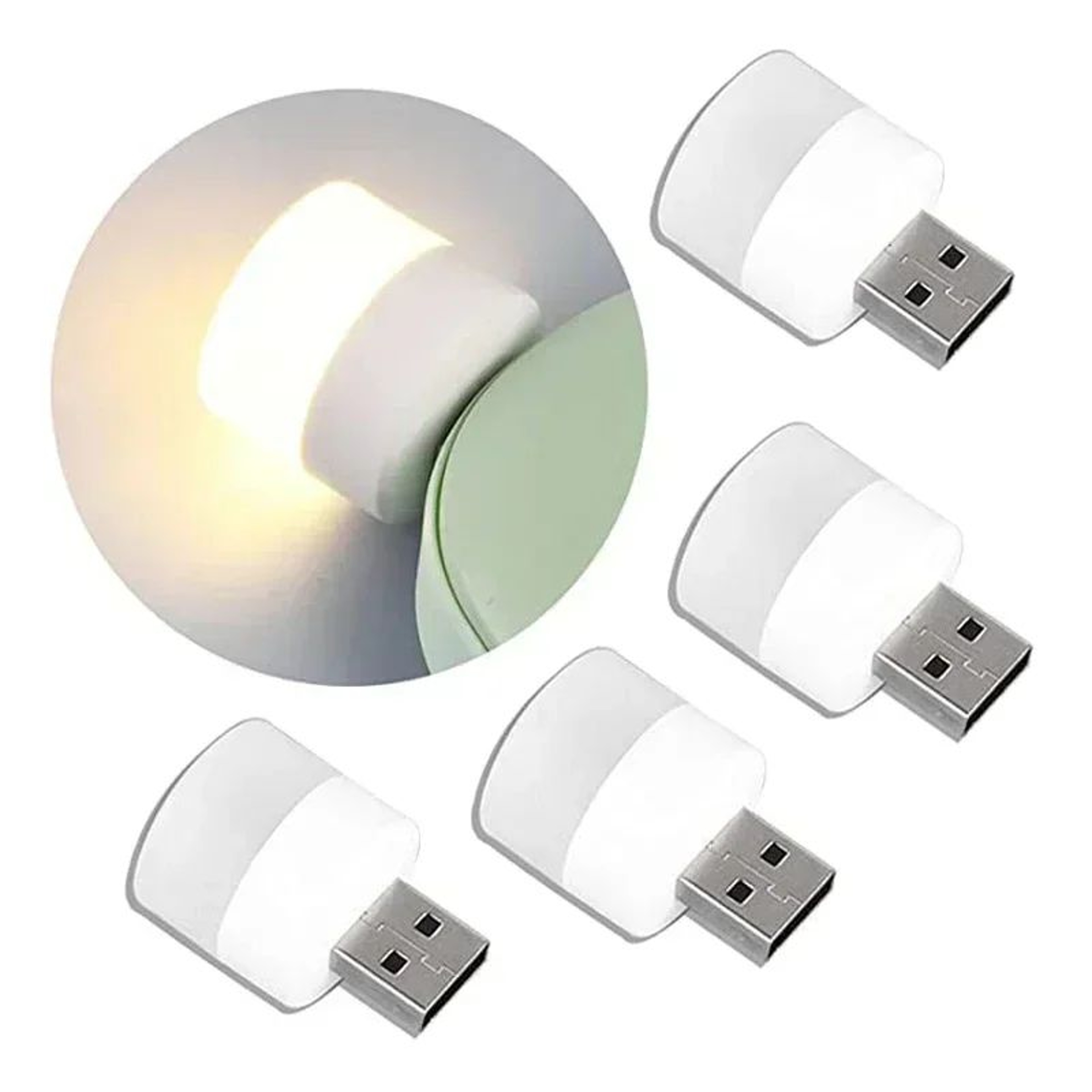 Mini USB LED Night Light Reading Lamp 2