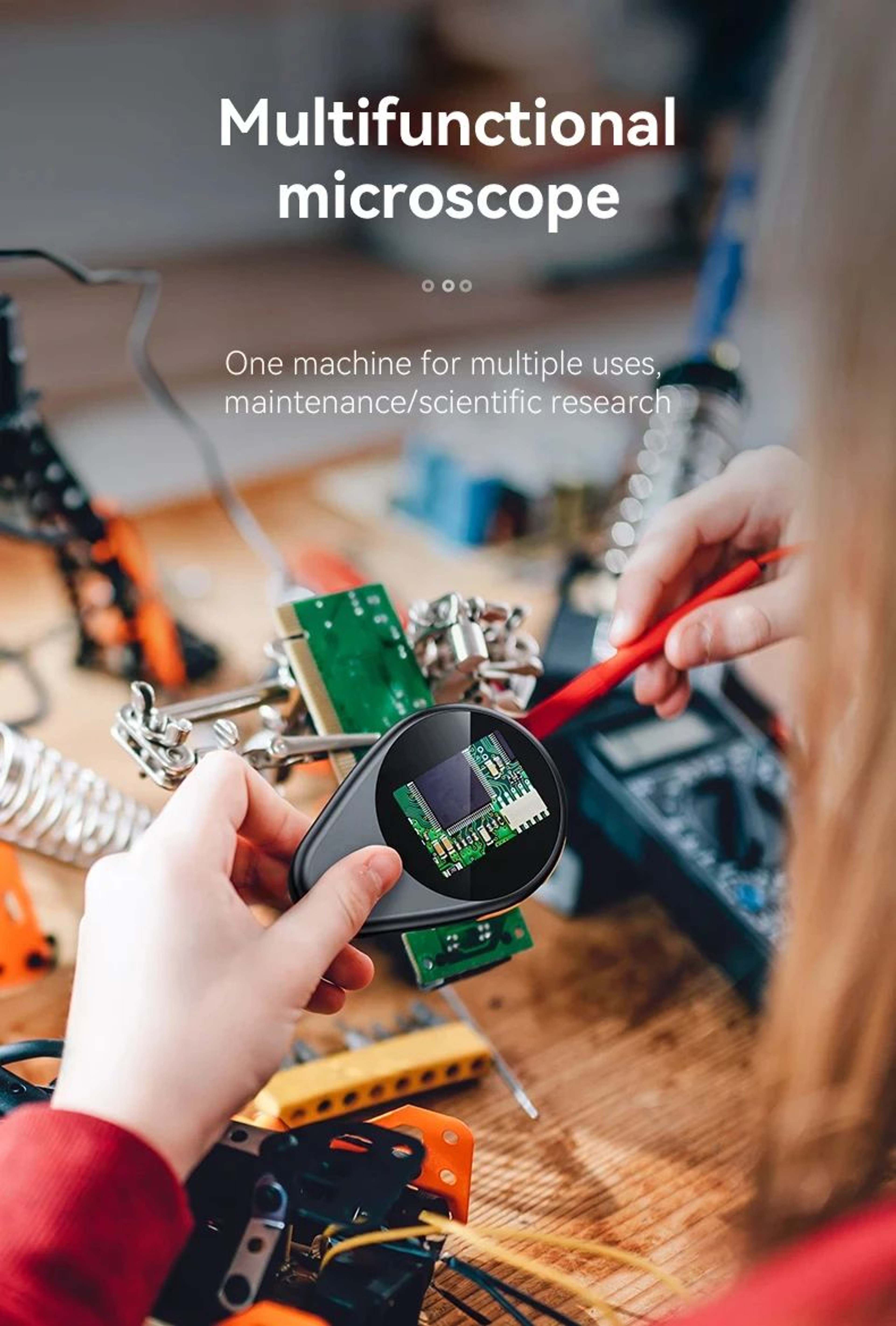 500X Portable Digital Microscope With Auto Focus 7