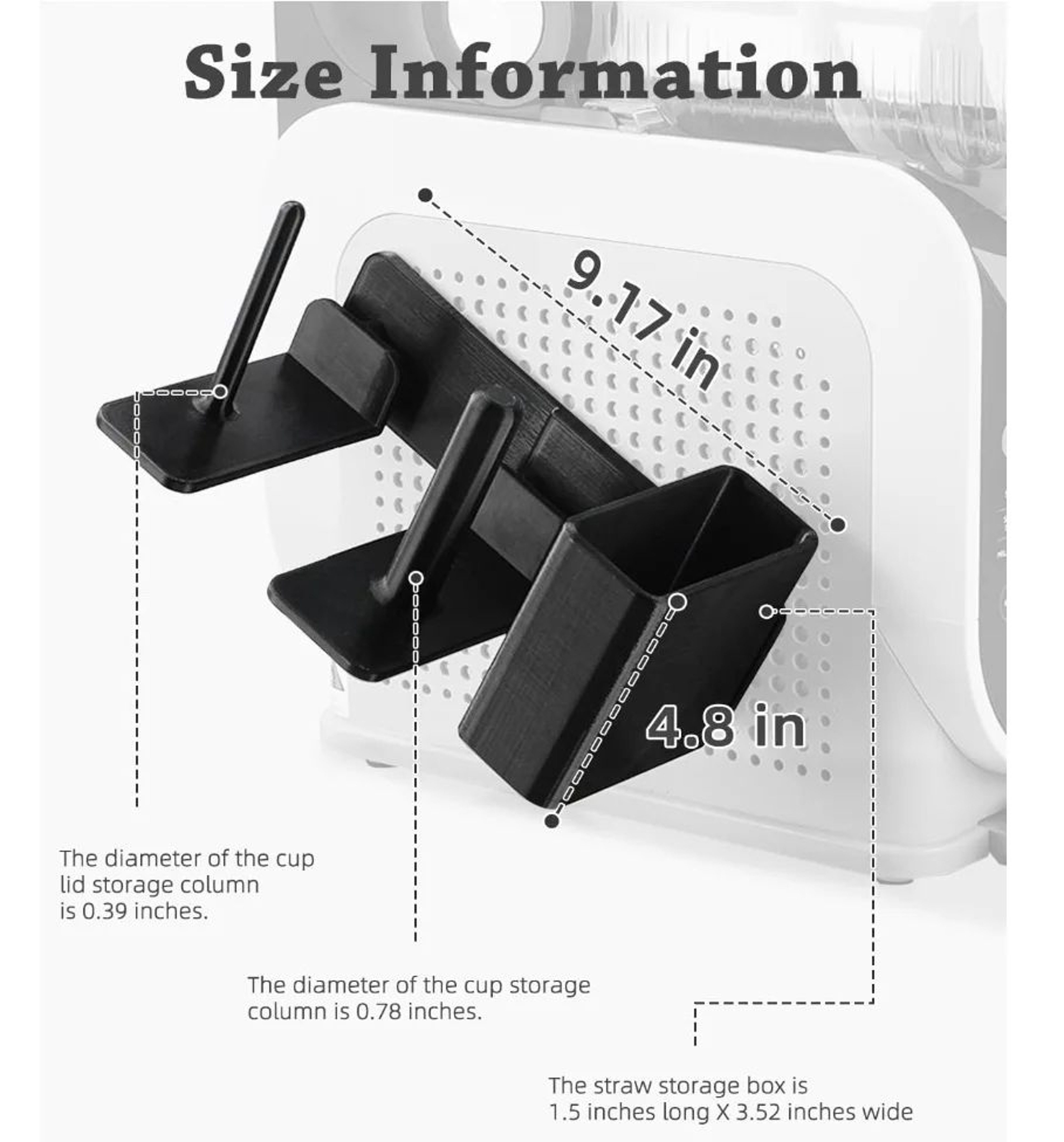 Ninja Slushie Machine Cup Organizer Holder 5