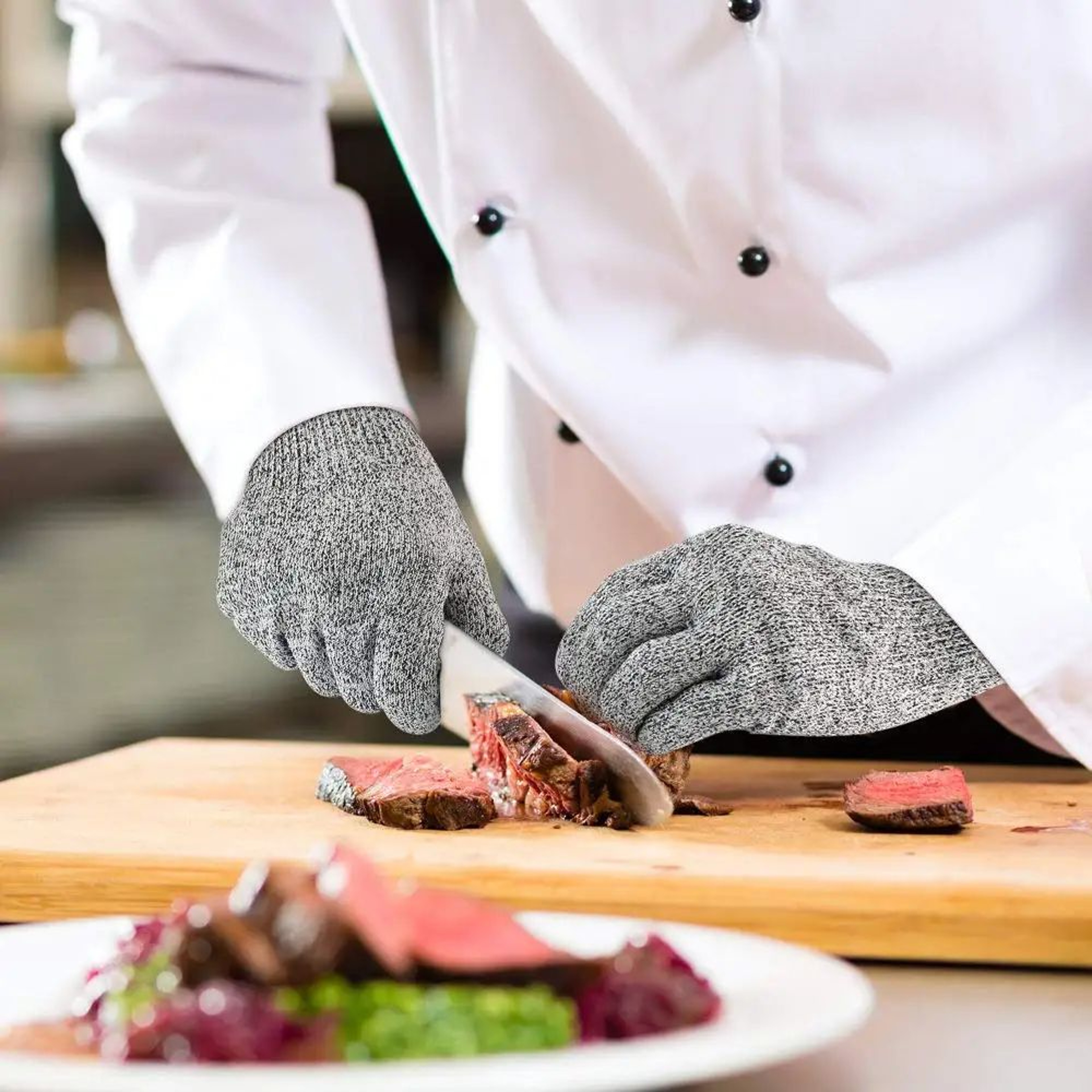 HPPE Level 5 Cut Resistant Safety Gloves 12