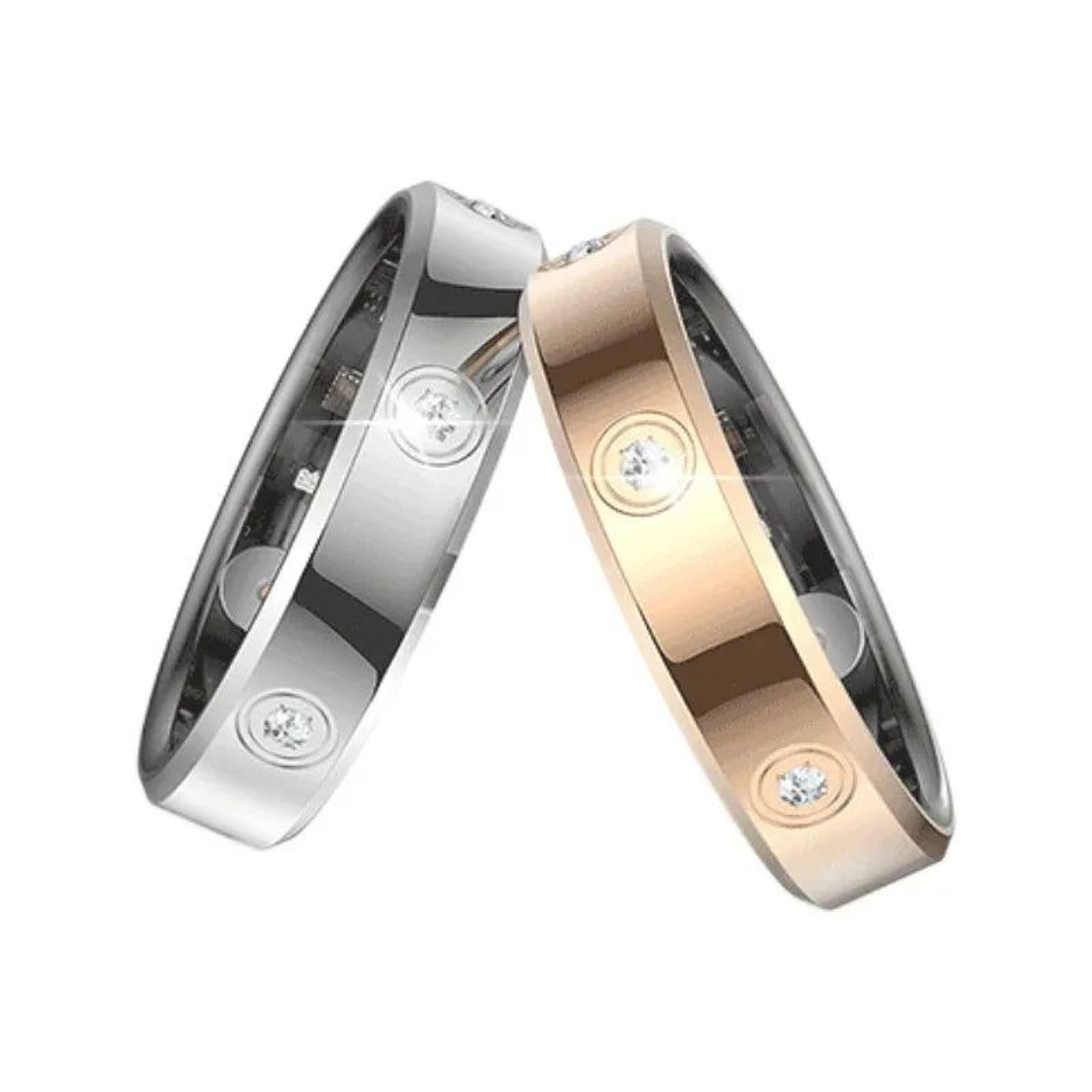 Smart Health Monitoring Ring Waterproof Fitness Tracker 6