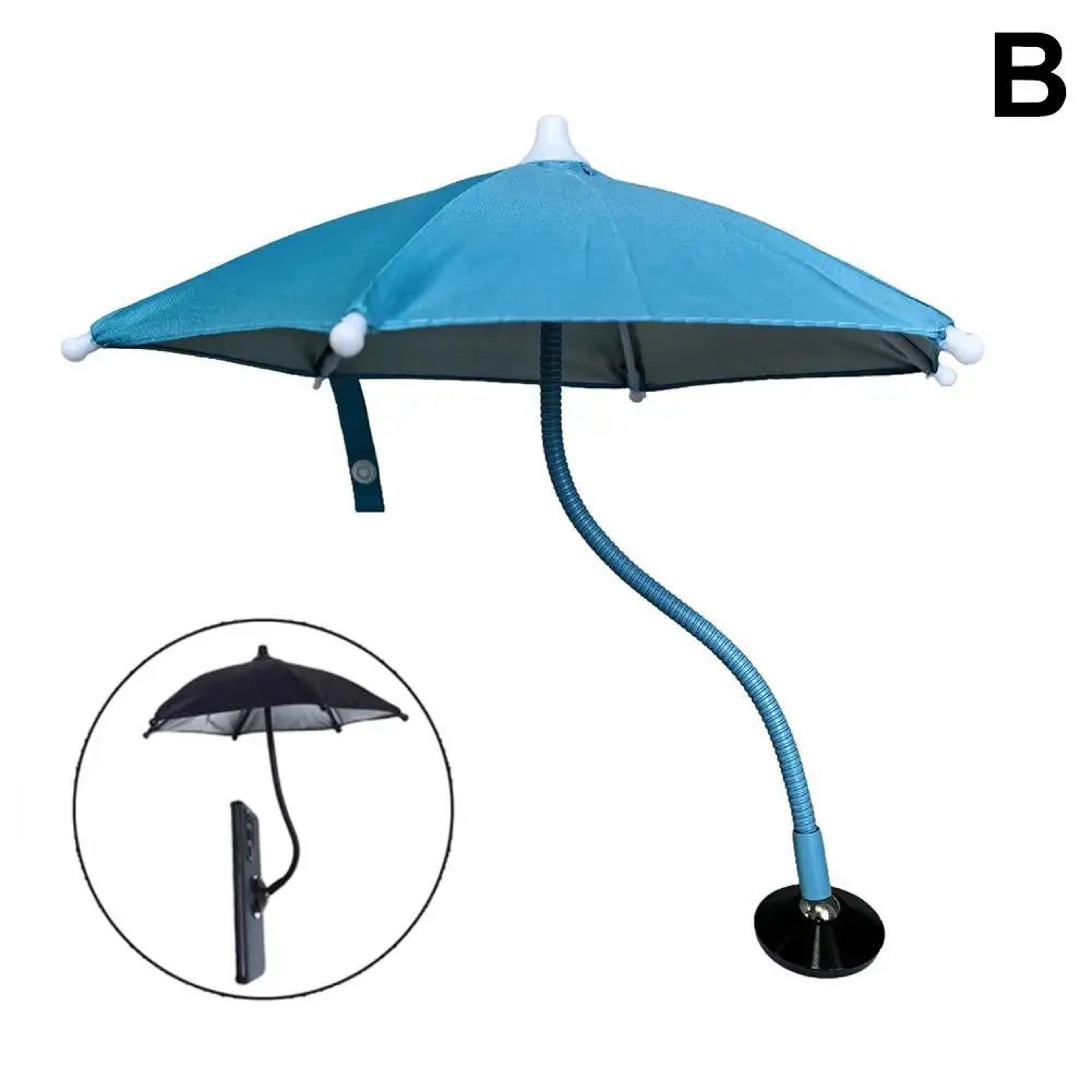 Magnetic Phone Sun Shade Umbrella 12