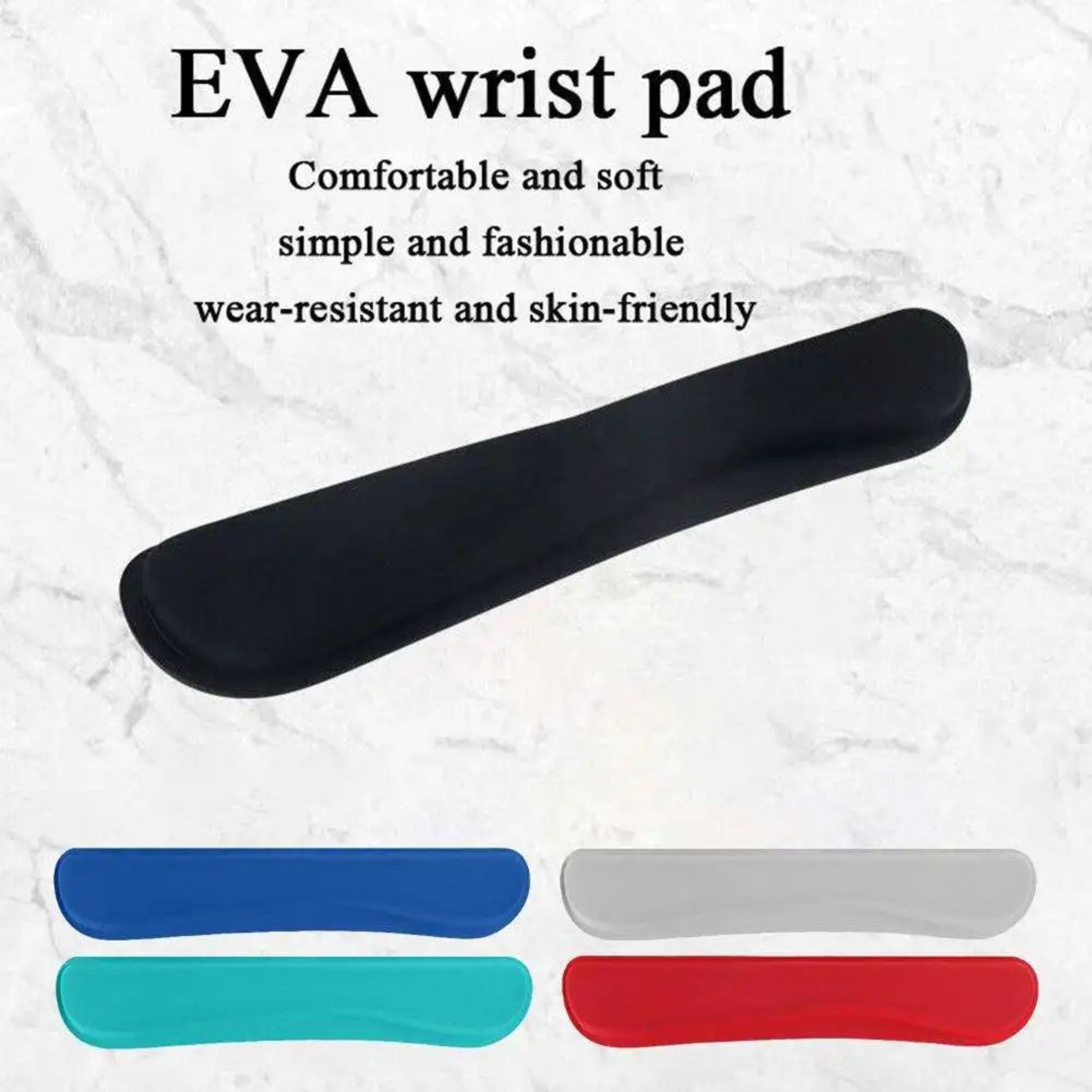 Ergonomic Memory Foam Keyboard Wrist Rest Pad 7