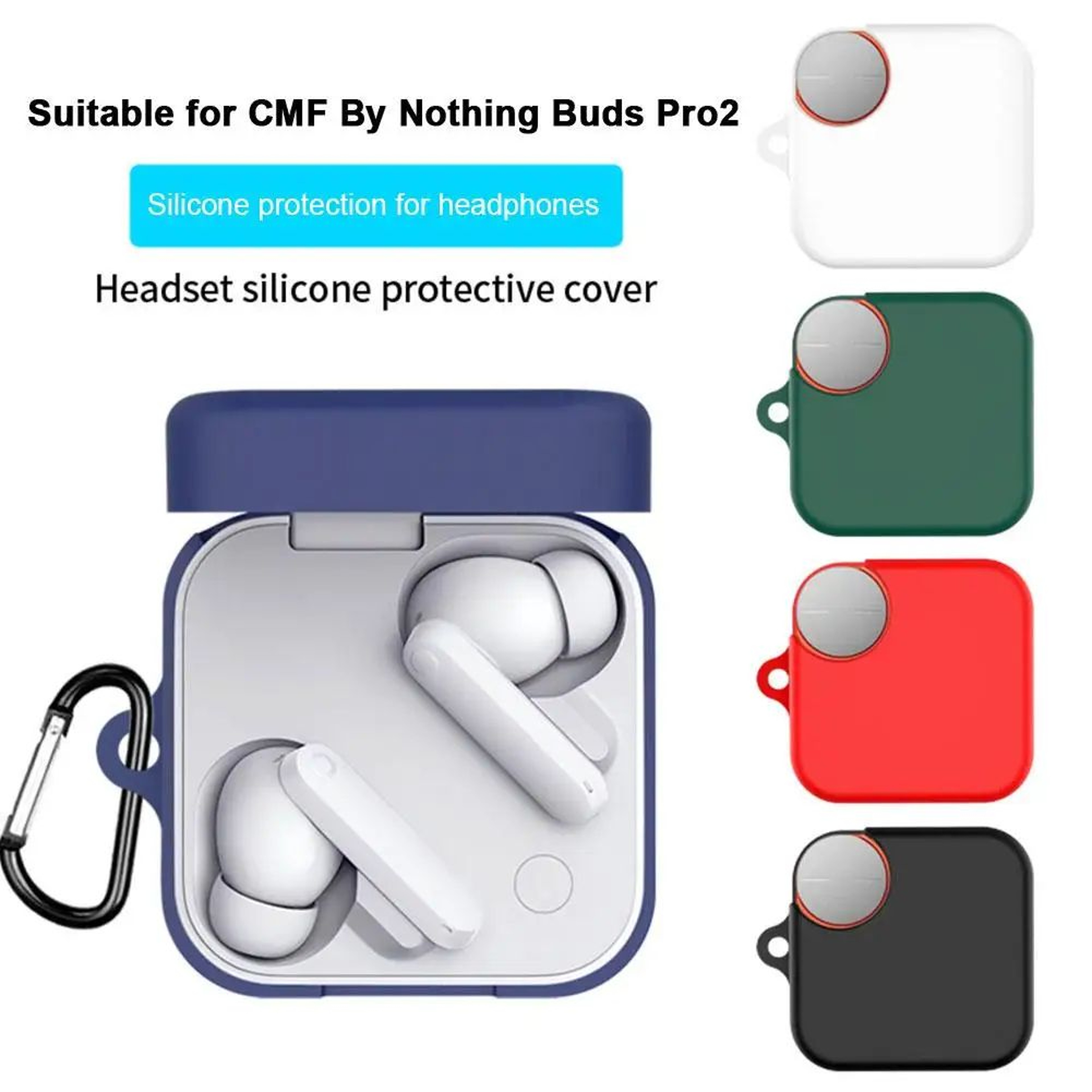 CMF Buds Pro 2 Silicone Protective Case 1