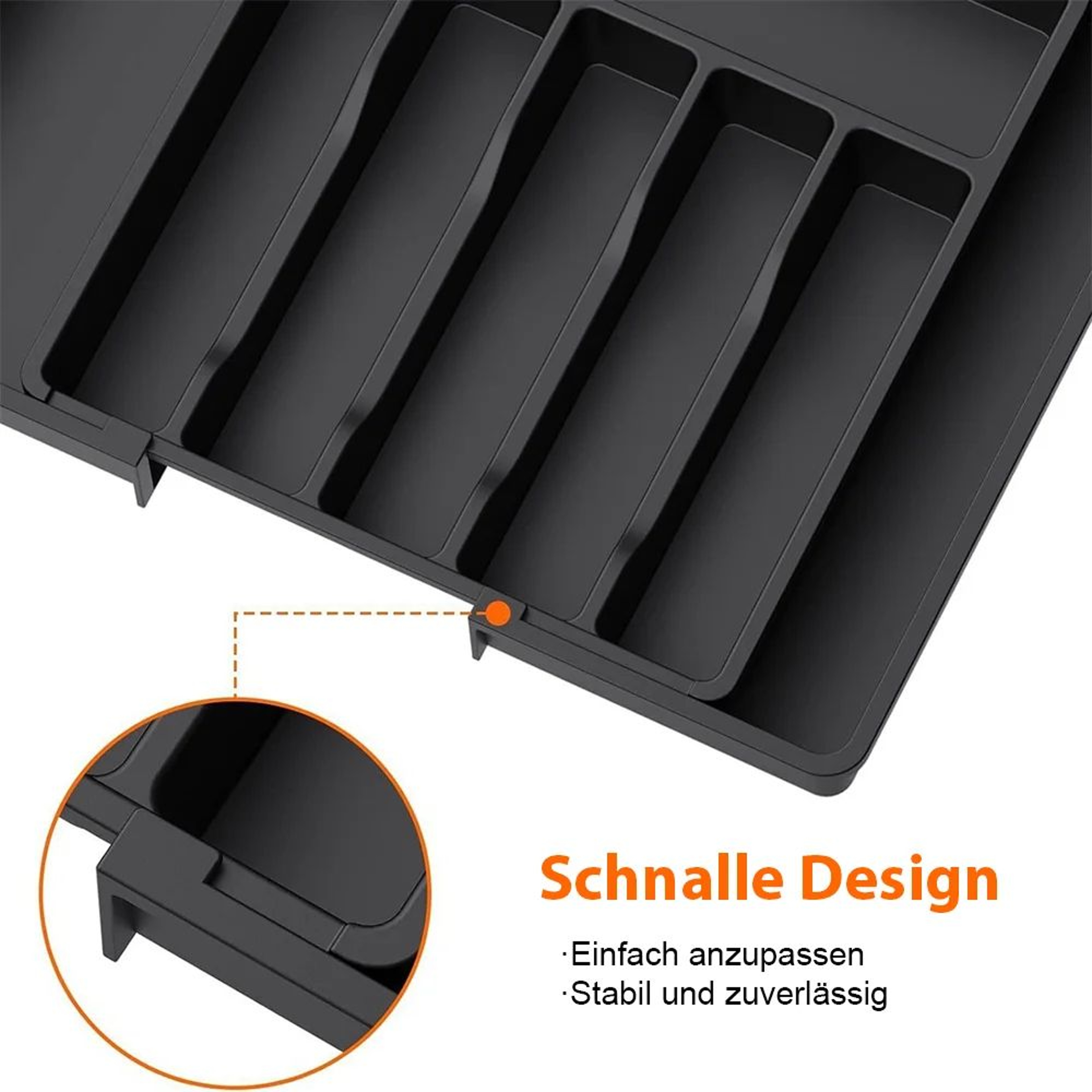 Expandable Kitchen Drawer Organizer 3