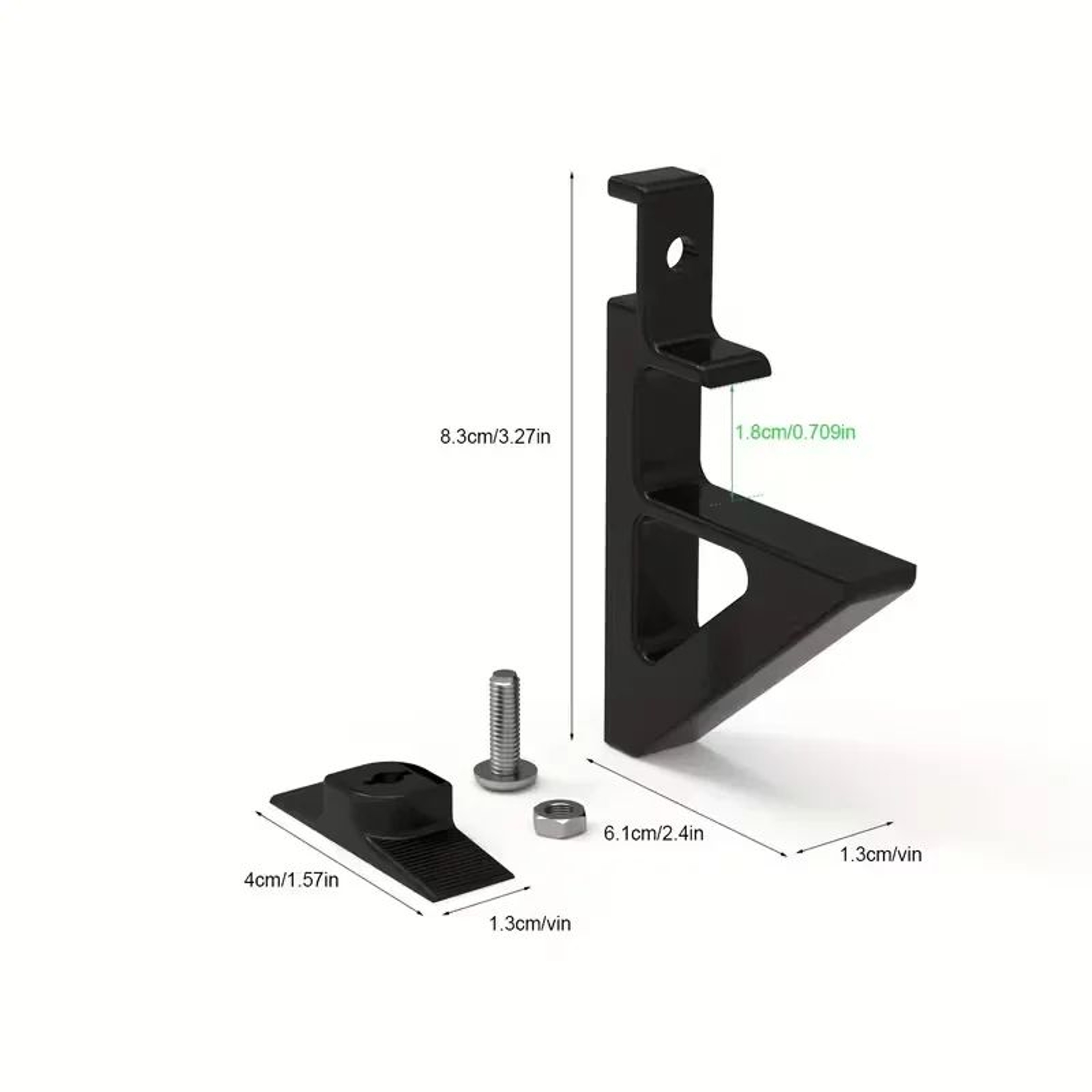 No Drill Acoustic Panel Bracket Set 2pcs 5