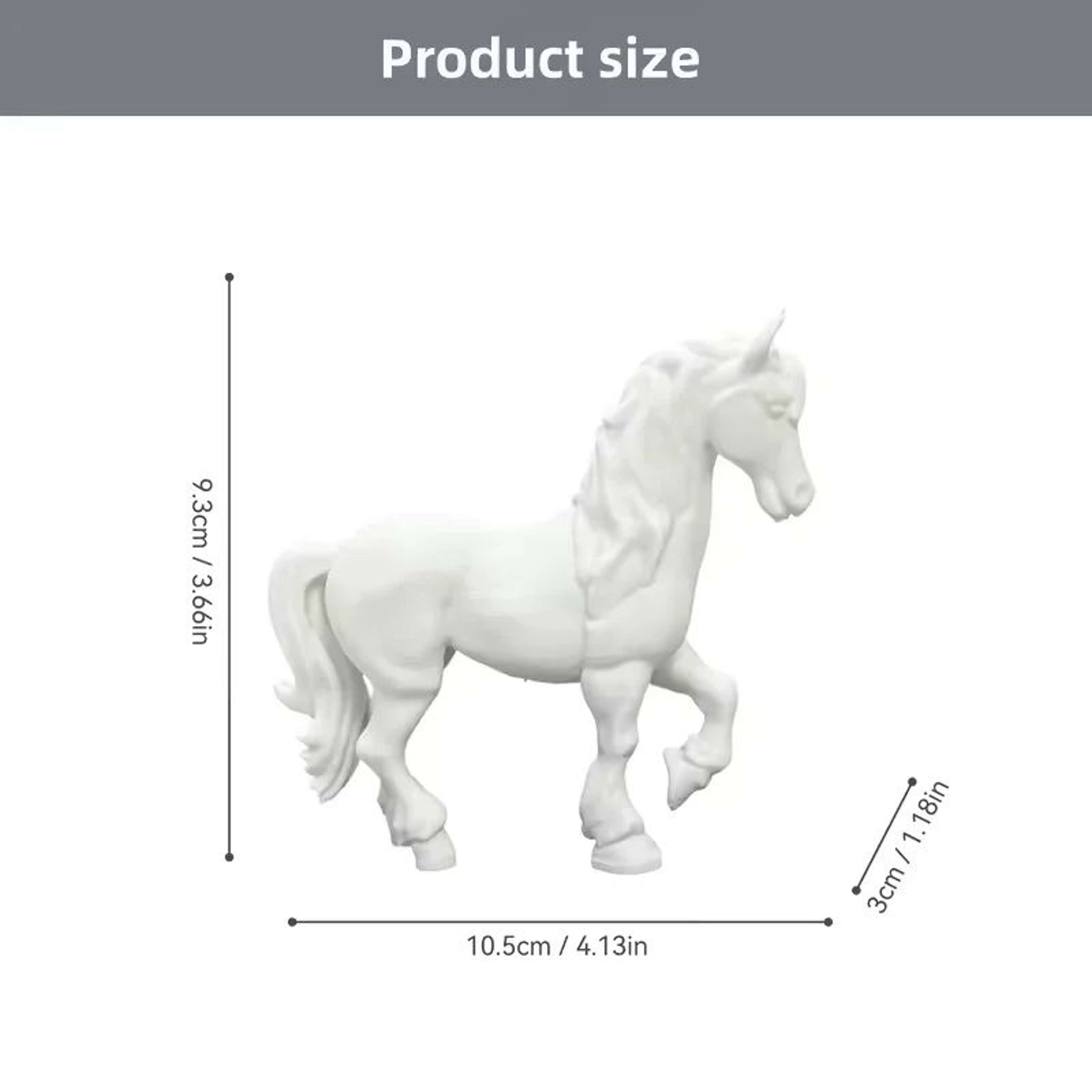 Mini Horse Table Decoration Figurine 4