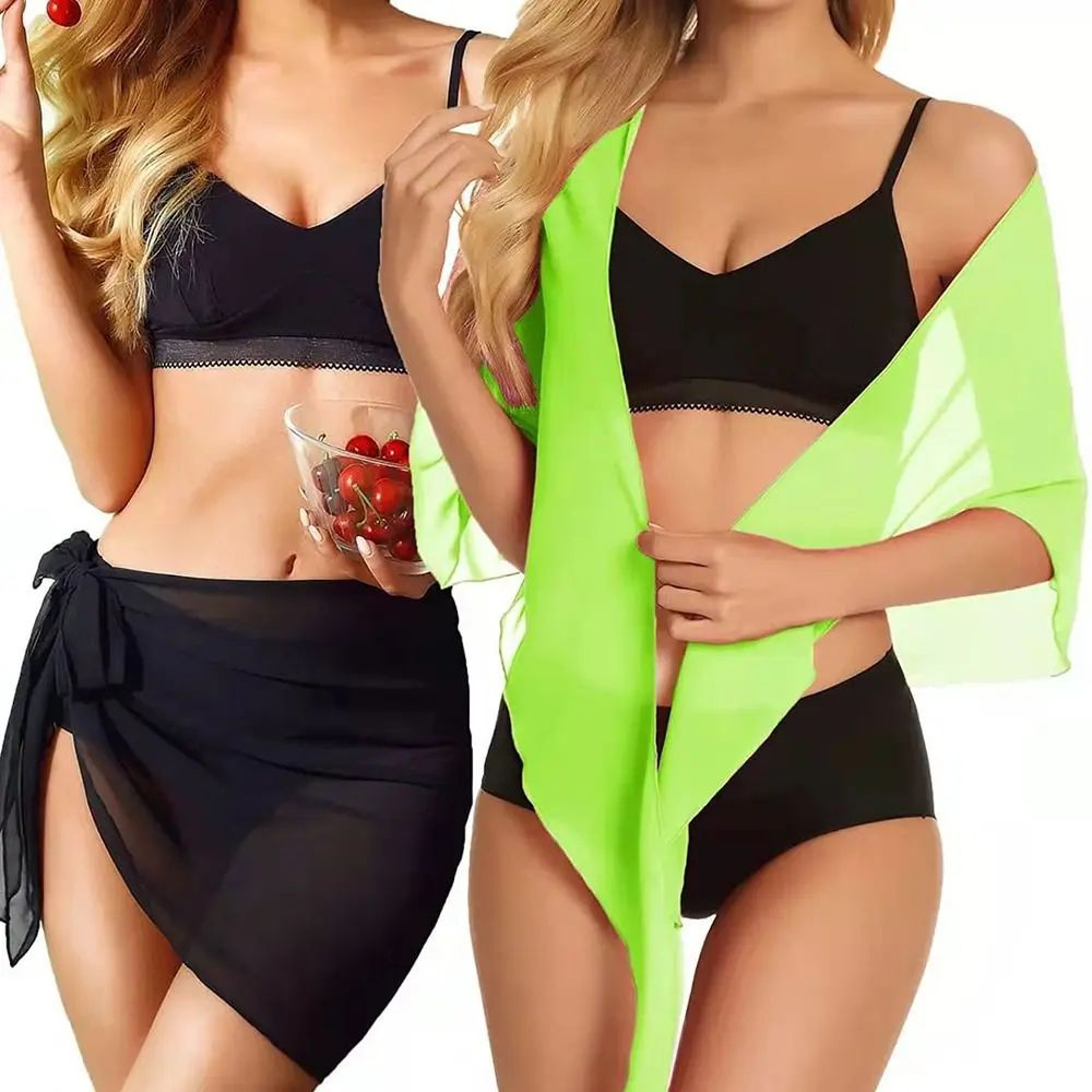 Chiffon Beach Sarong Bikini Cover Up 2
