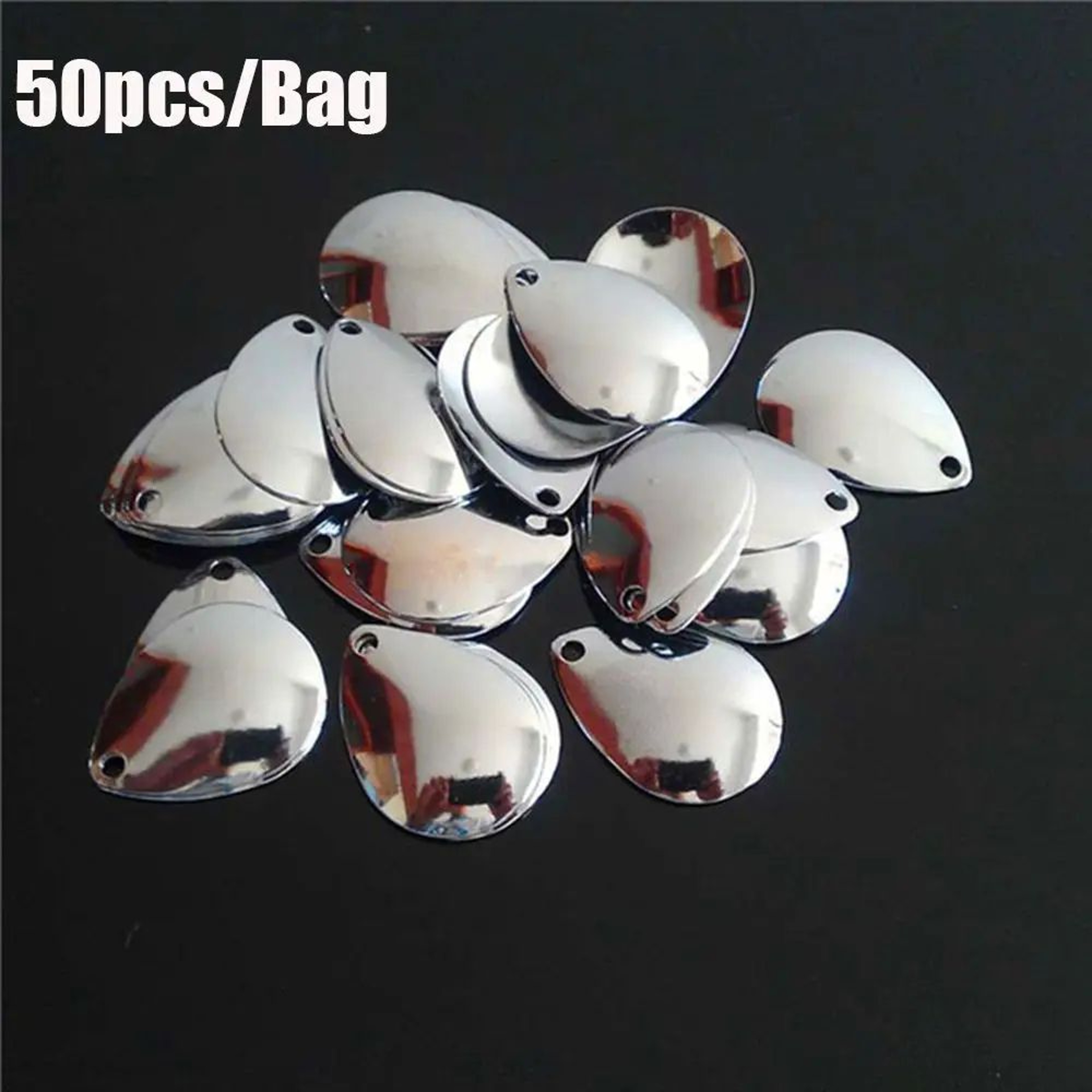 Fishing Spinner Blades Attractor Spoons Set 0