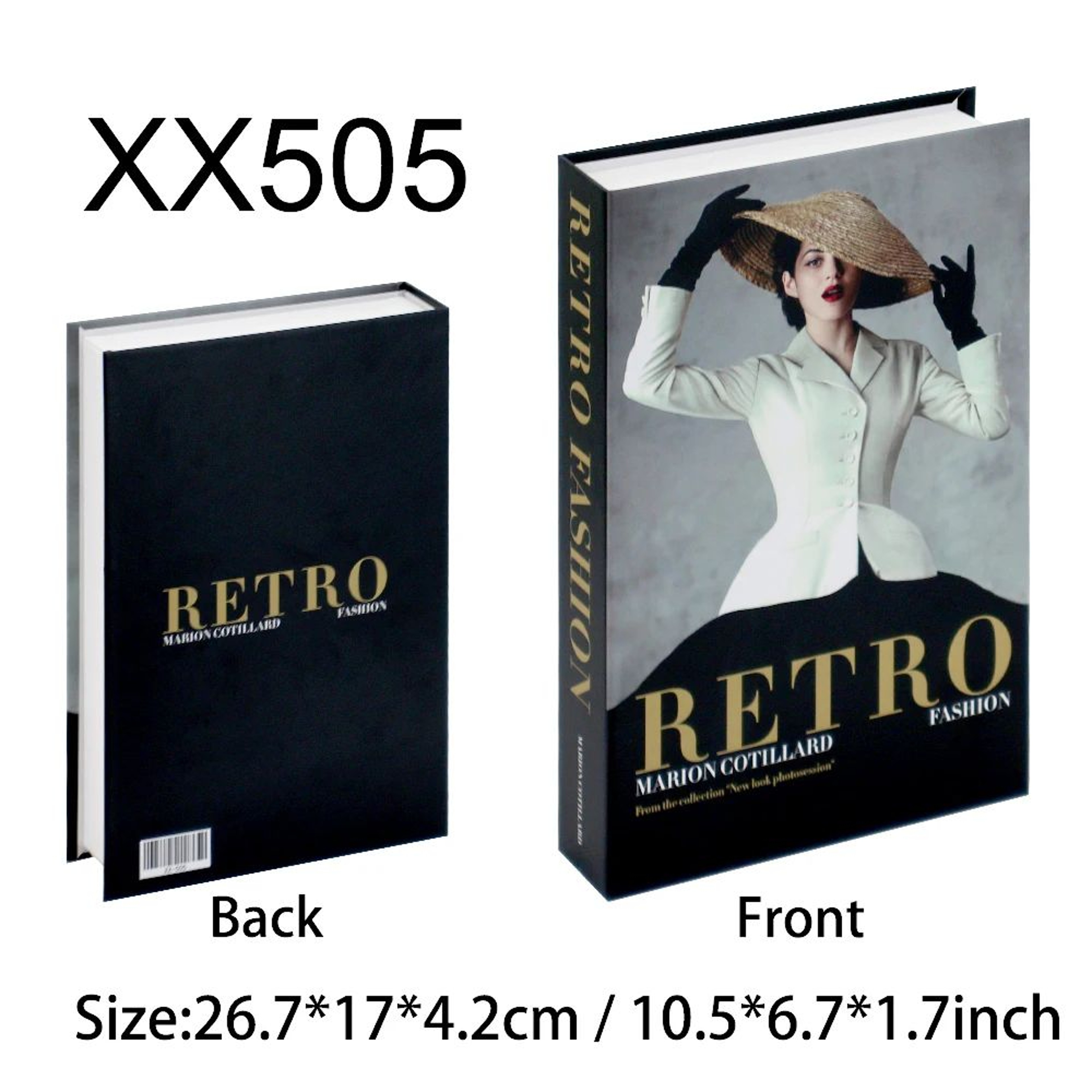 Decorative Fake Book Storage Box Set 19