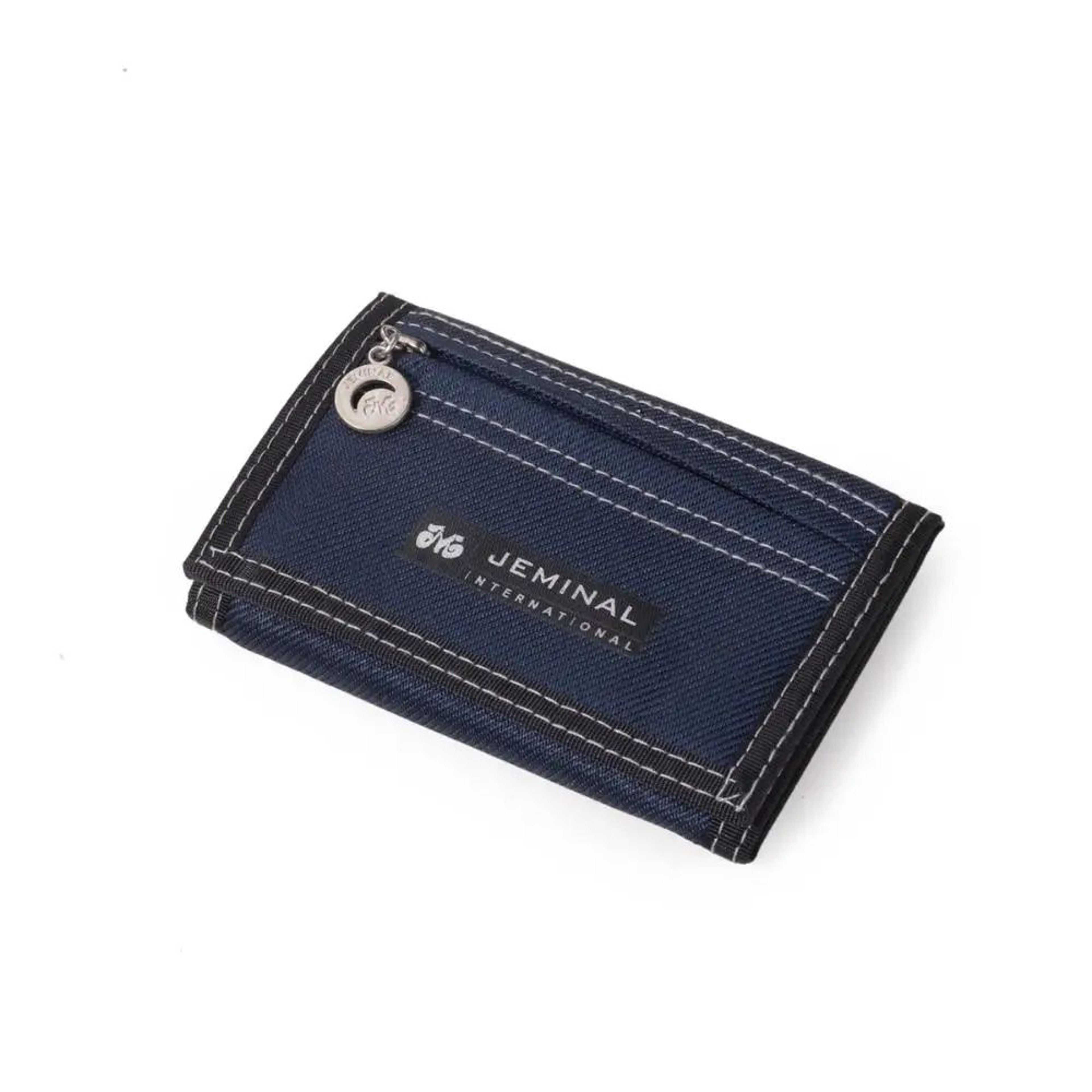 Men Canvas Trifold Wallet Card Holder 9