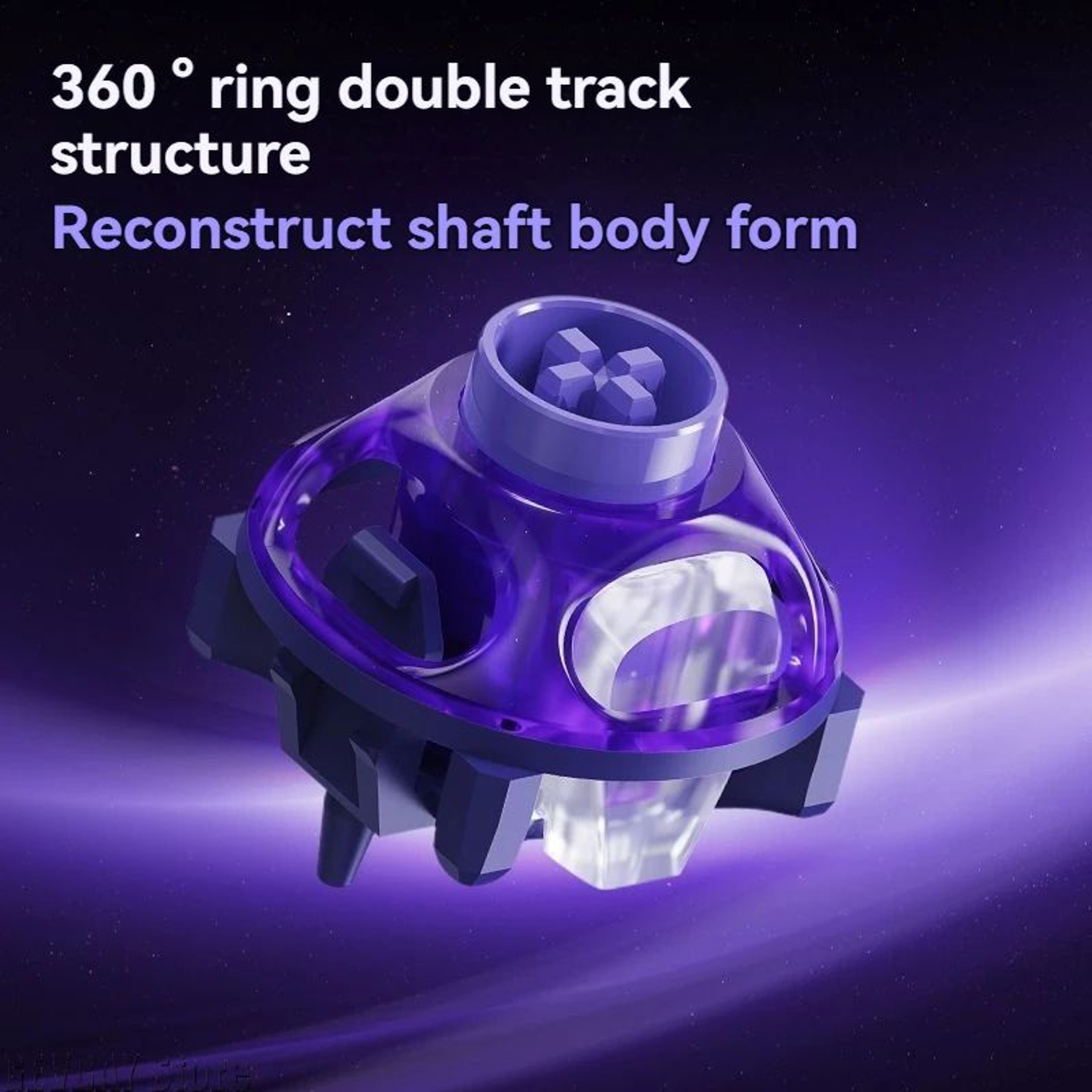 UFO Magnetic Linear Keyboard Switch 40gf 1