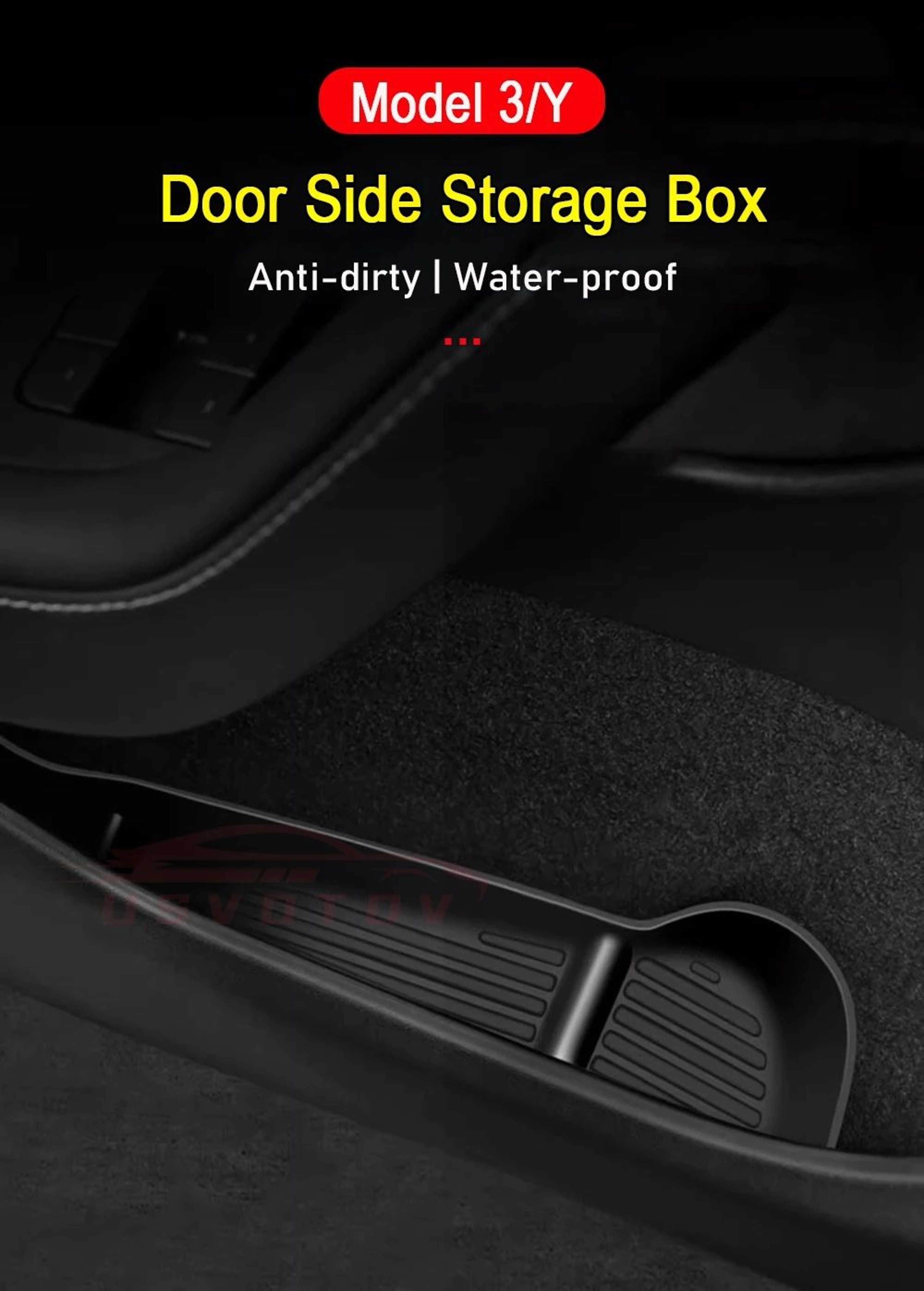 Tesla Door Side Storage Organizer Tray 6