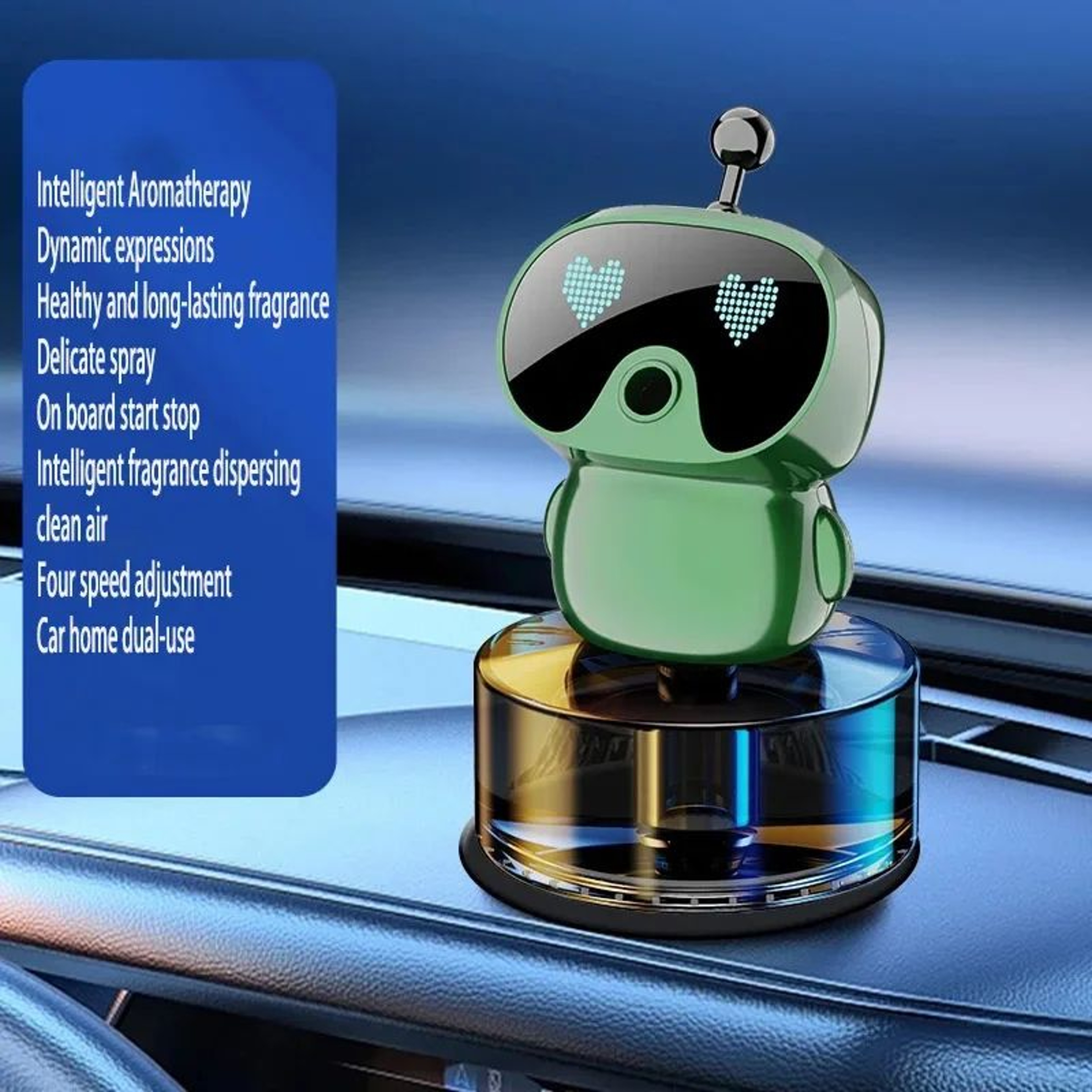 Smart AI Rechargeable Car Aroma Diffuser 21