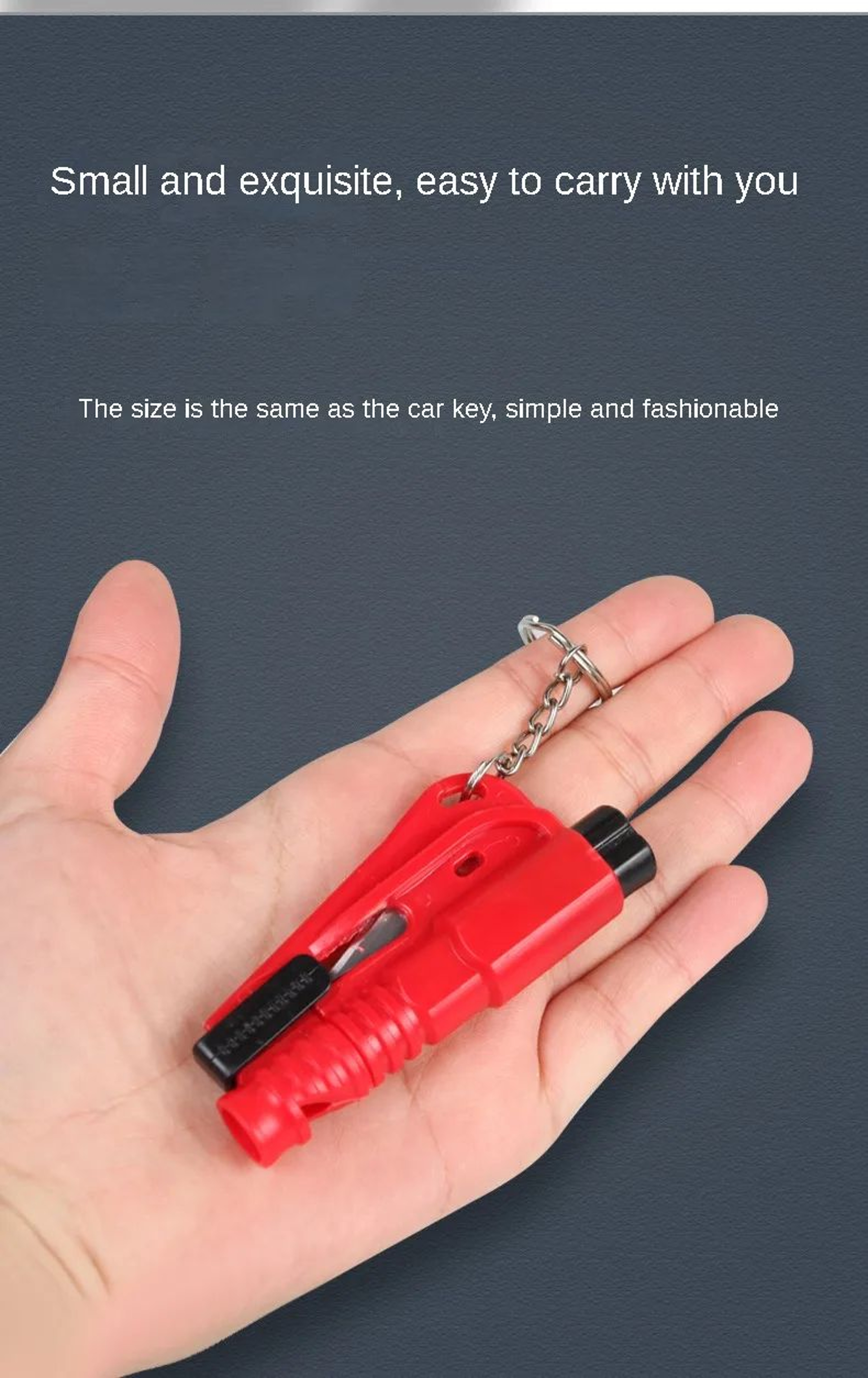 3 In 1 Car Safety Hammer Emergency Escape Tool 11