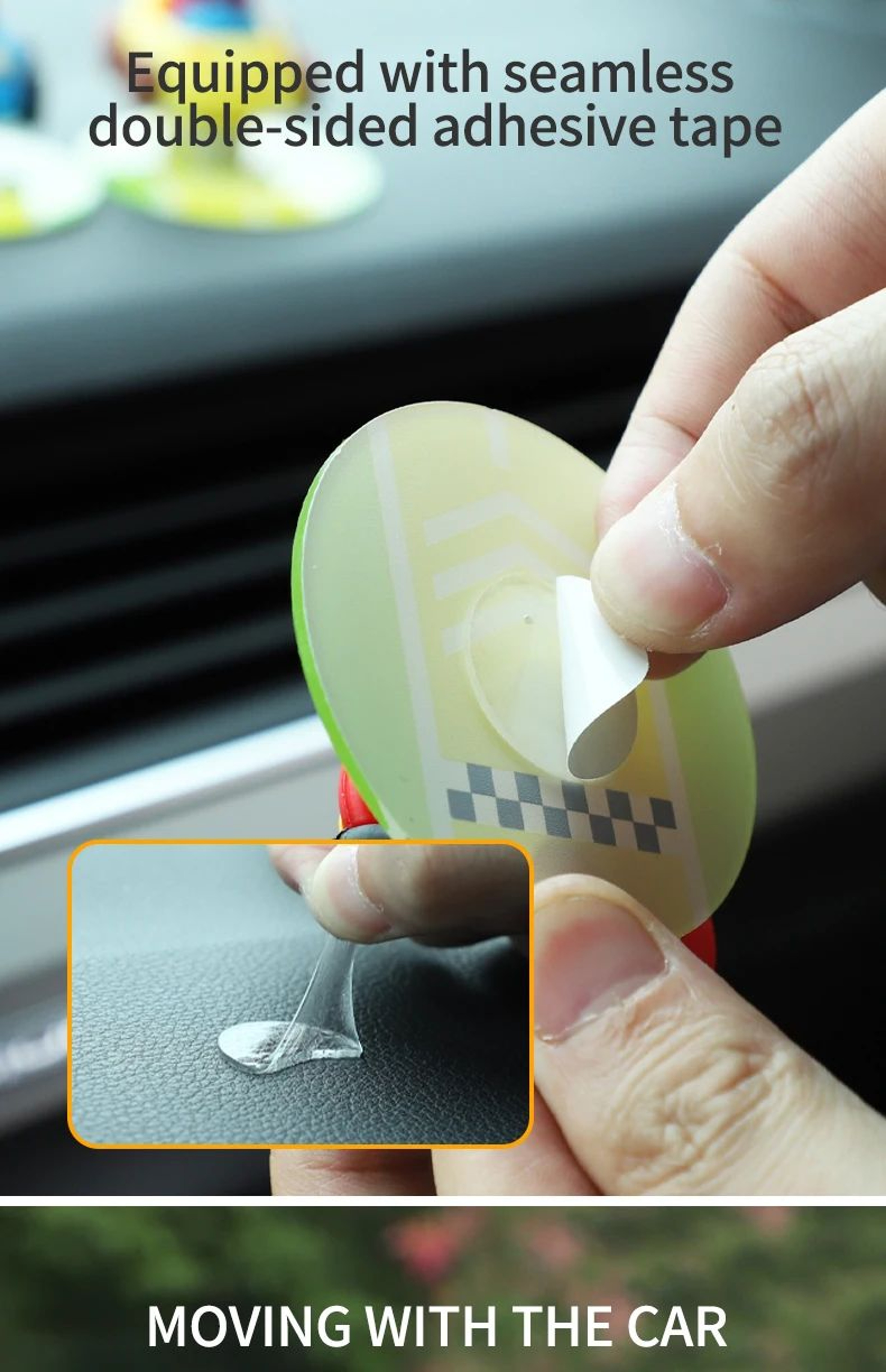 Drift Tail Swing Rotating Car Dashboard Ornament 7