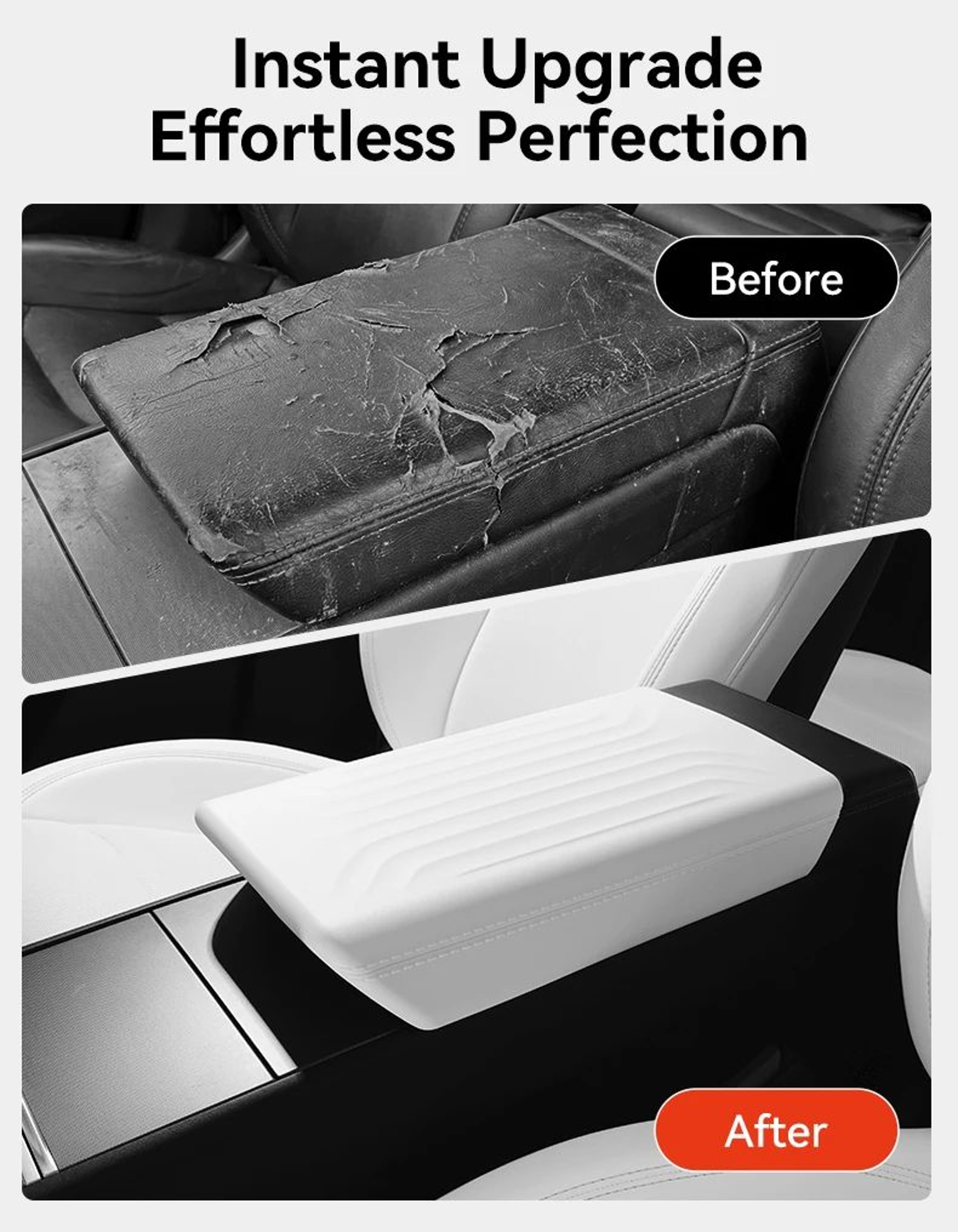TPE Armrest Cover For Tesla Model 3 And Model Y 6