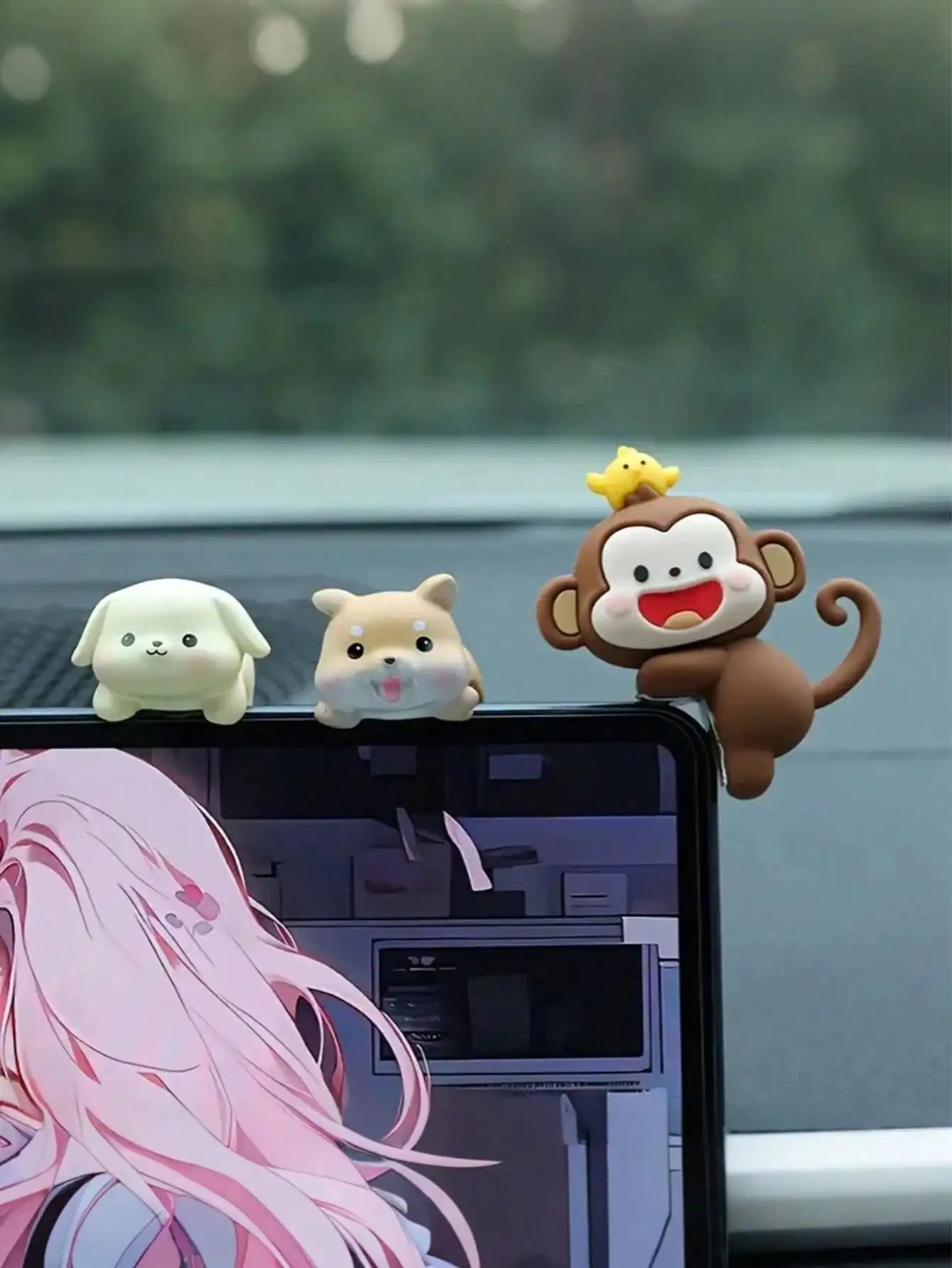 Adorable Mini Monkey Car Hanging Ornament 4