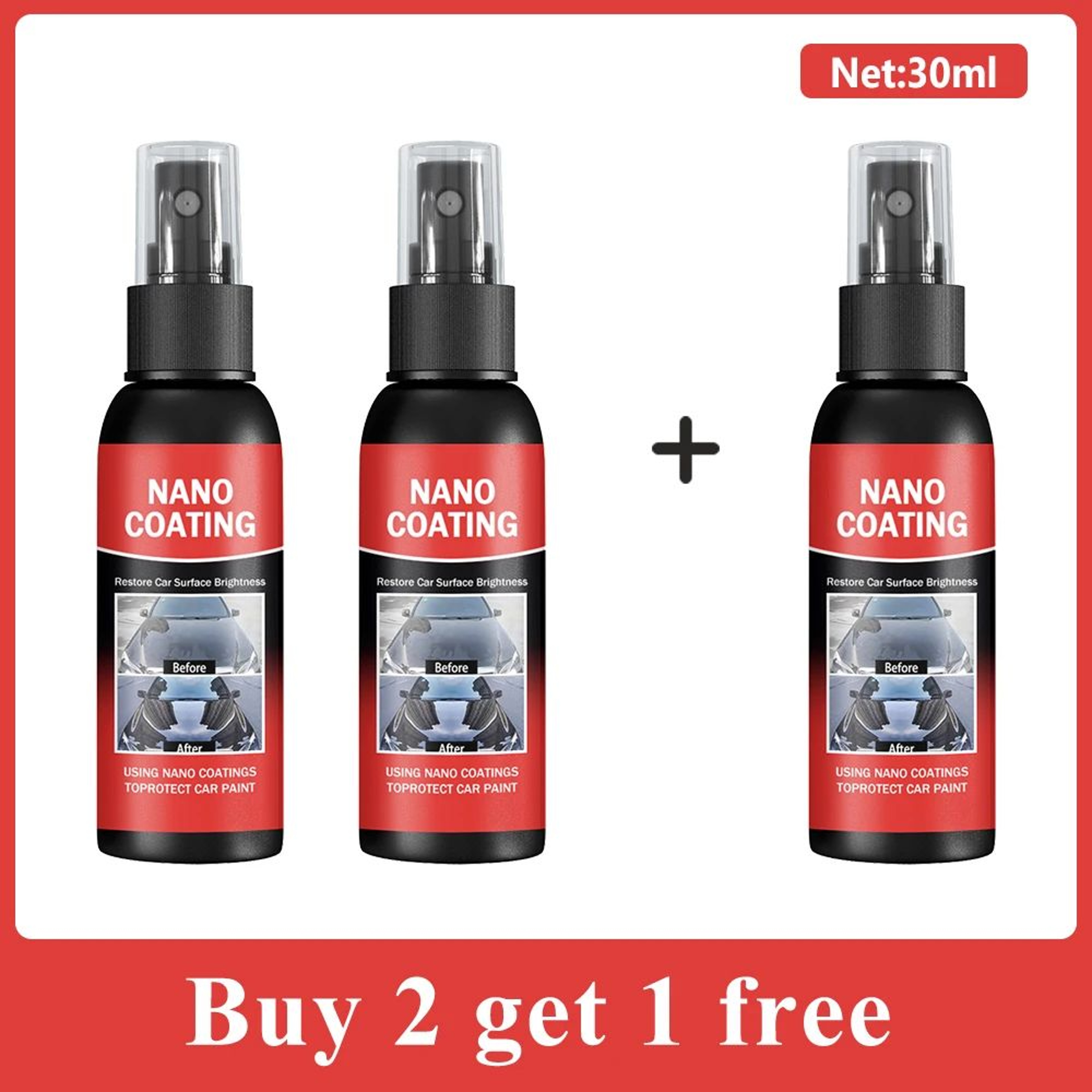 Graphene Nano Ceramic Car Coating Kit 15