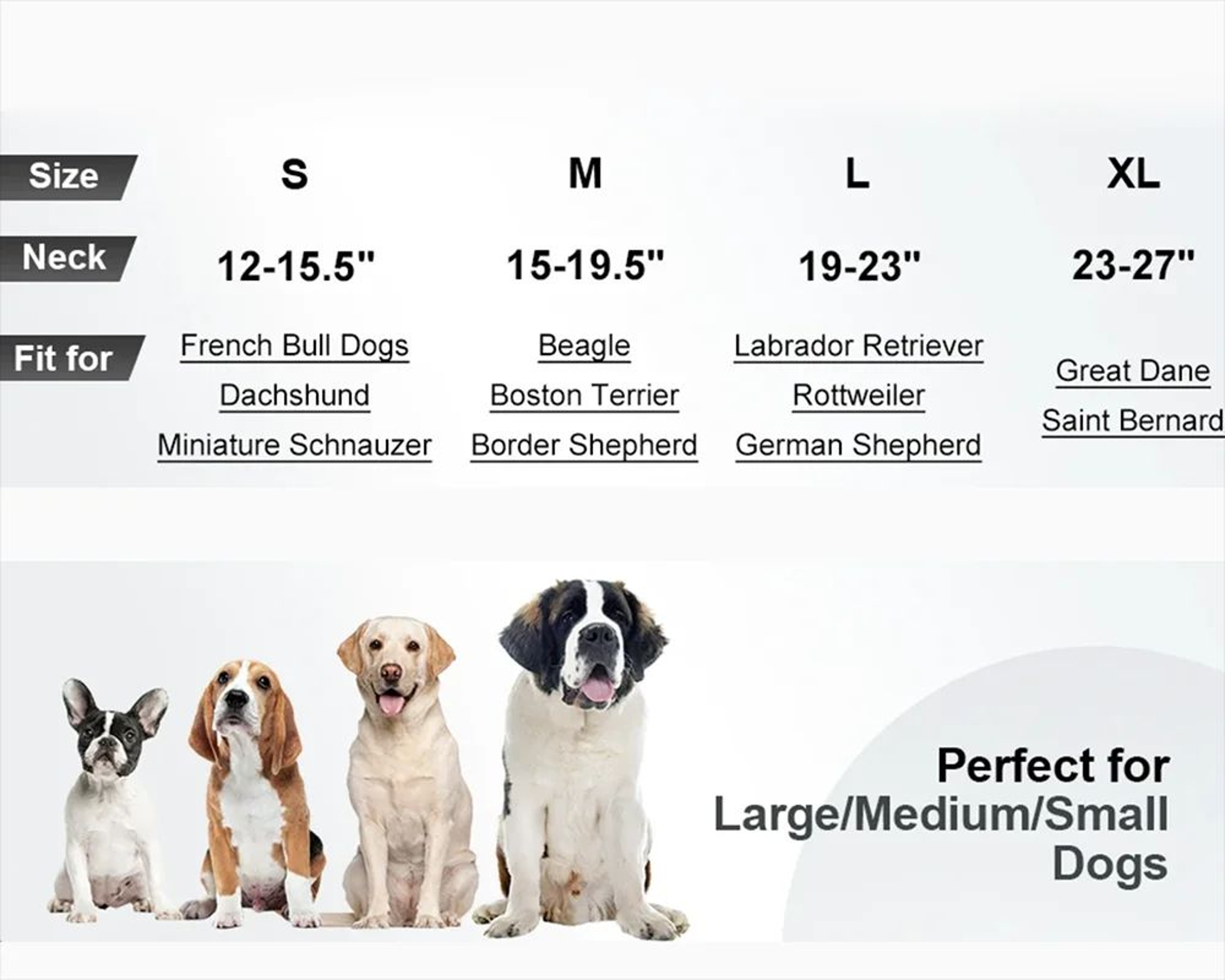 Reflective Padded Adjustable Dog Collar 6