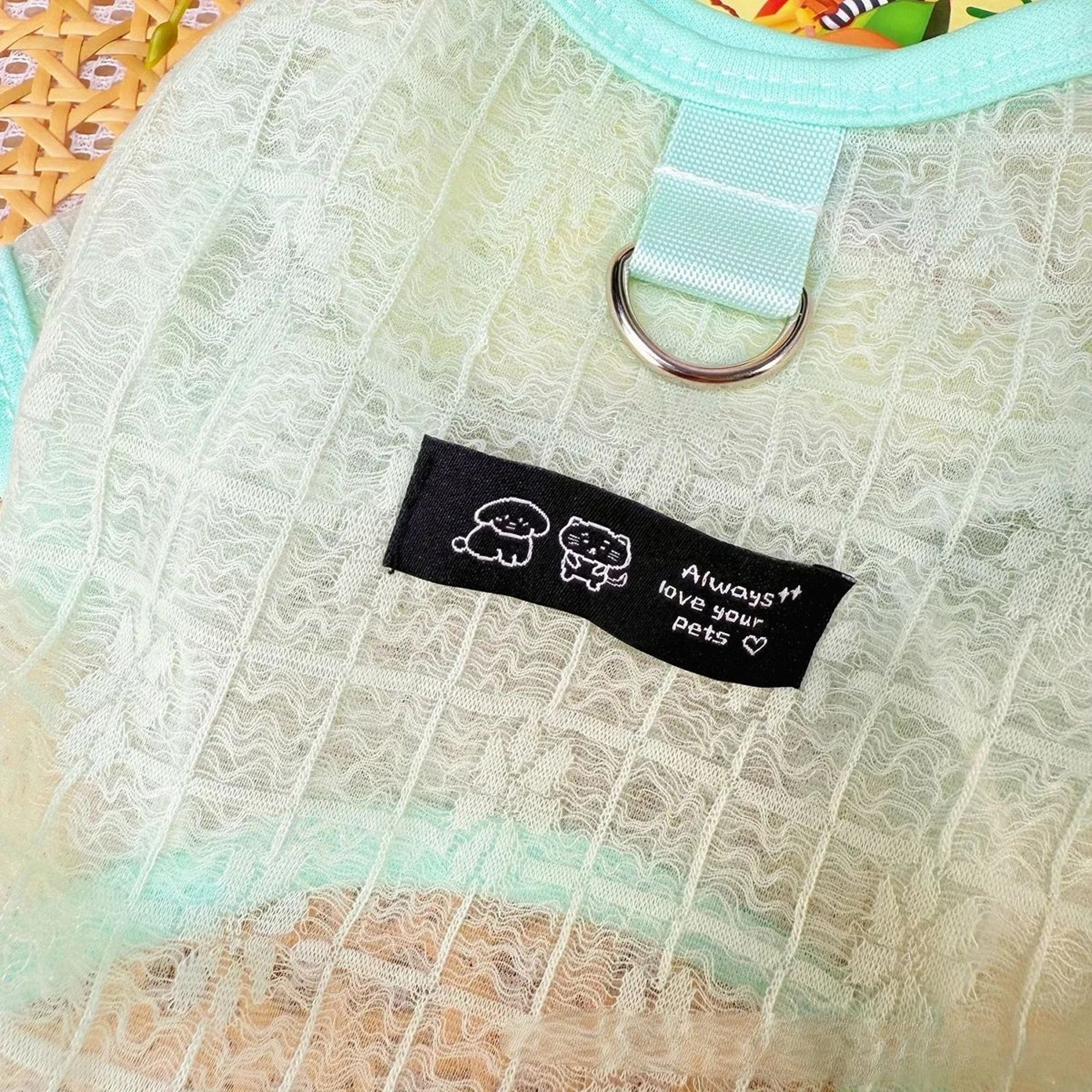 Summer Cooling Mesh Jumpsuit For Small Dogs 3
