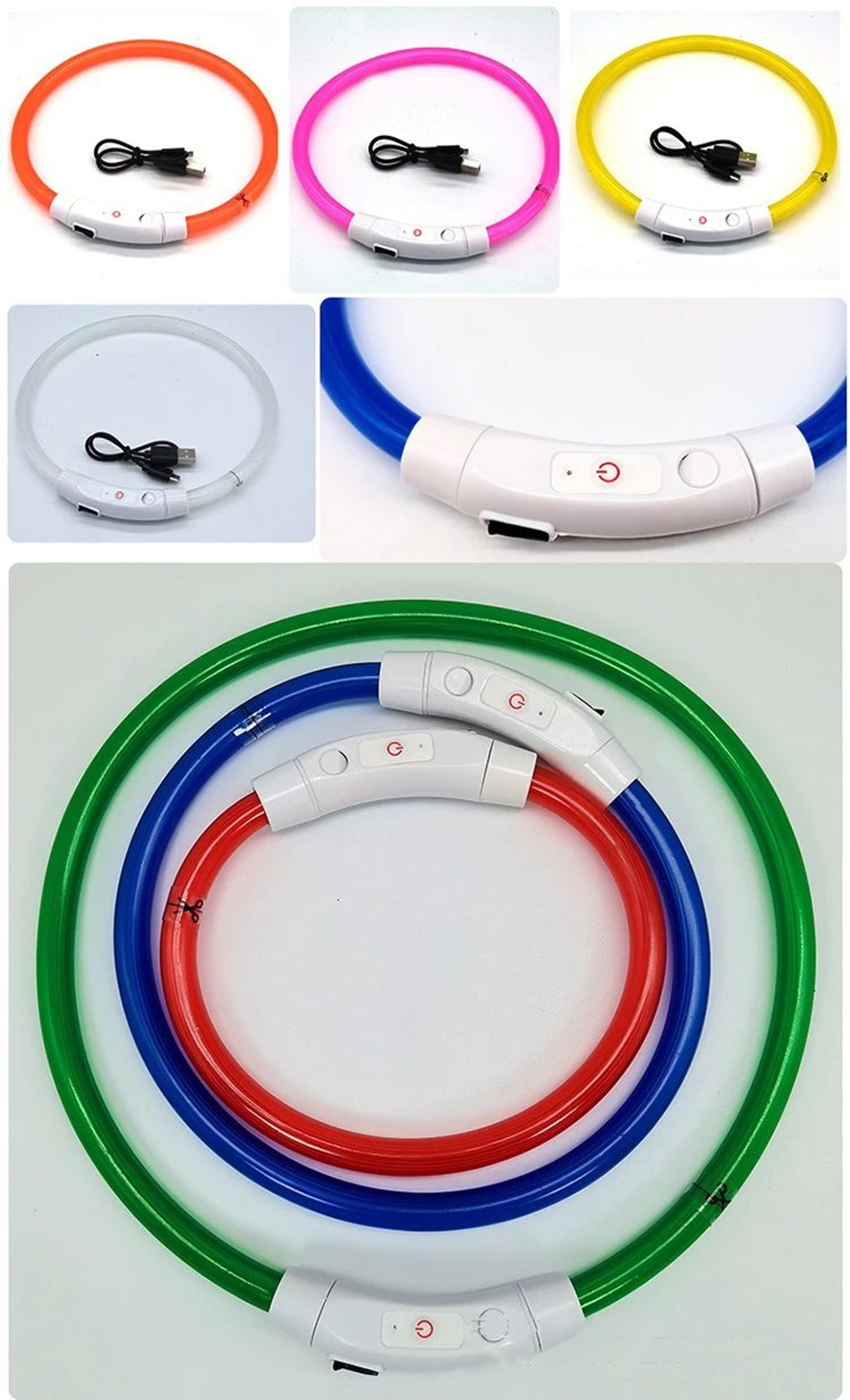 LED Glowing Dog Safety Collar 8