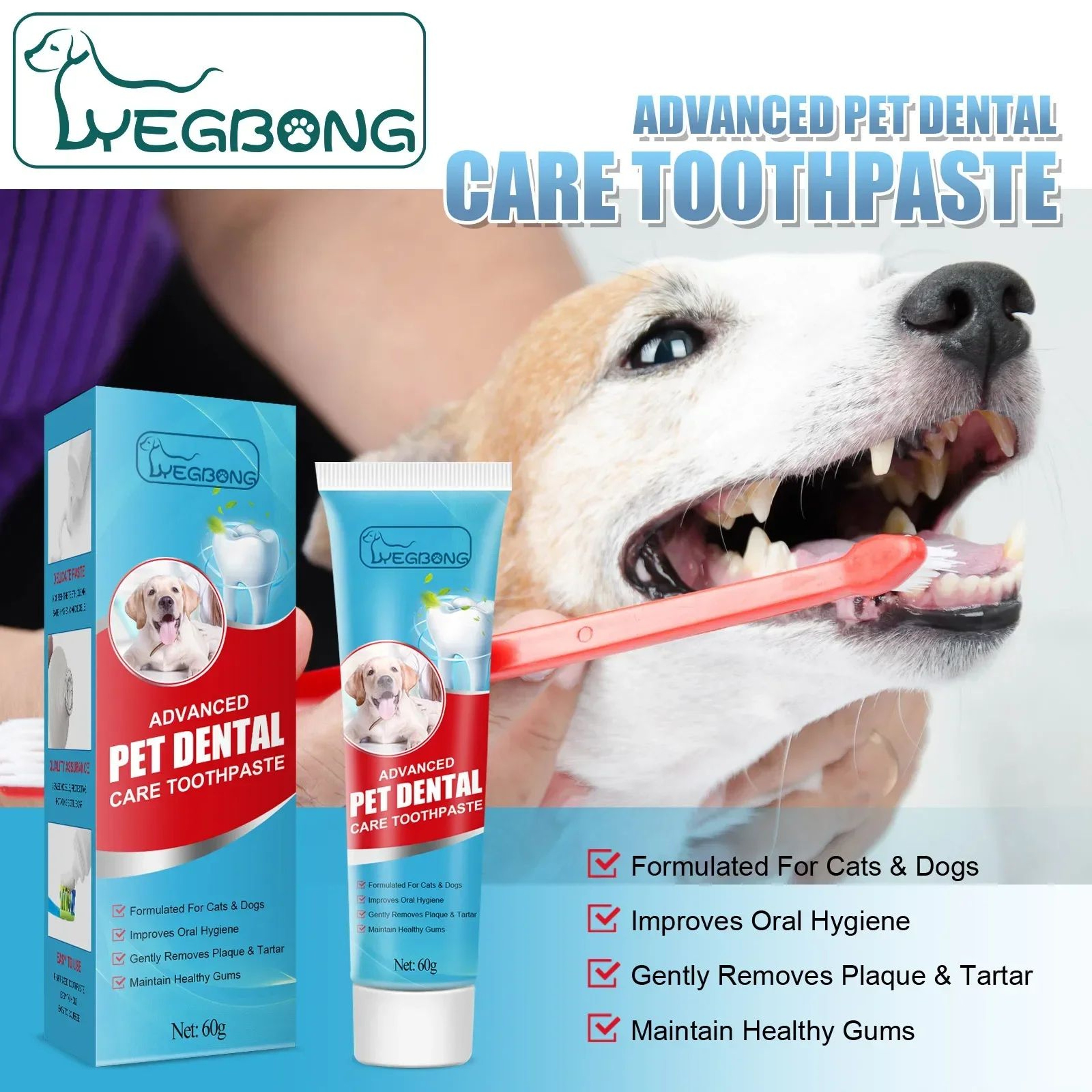 Pet Toothpaste For Fresh Breath And Dental Care 2