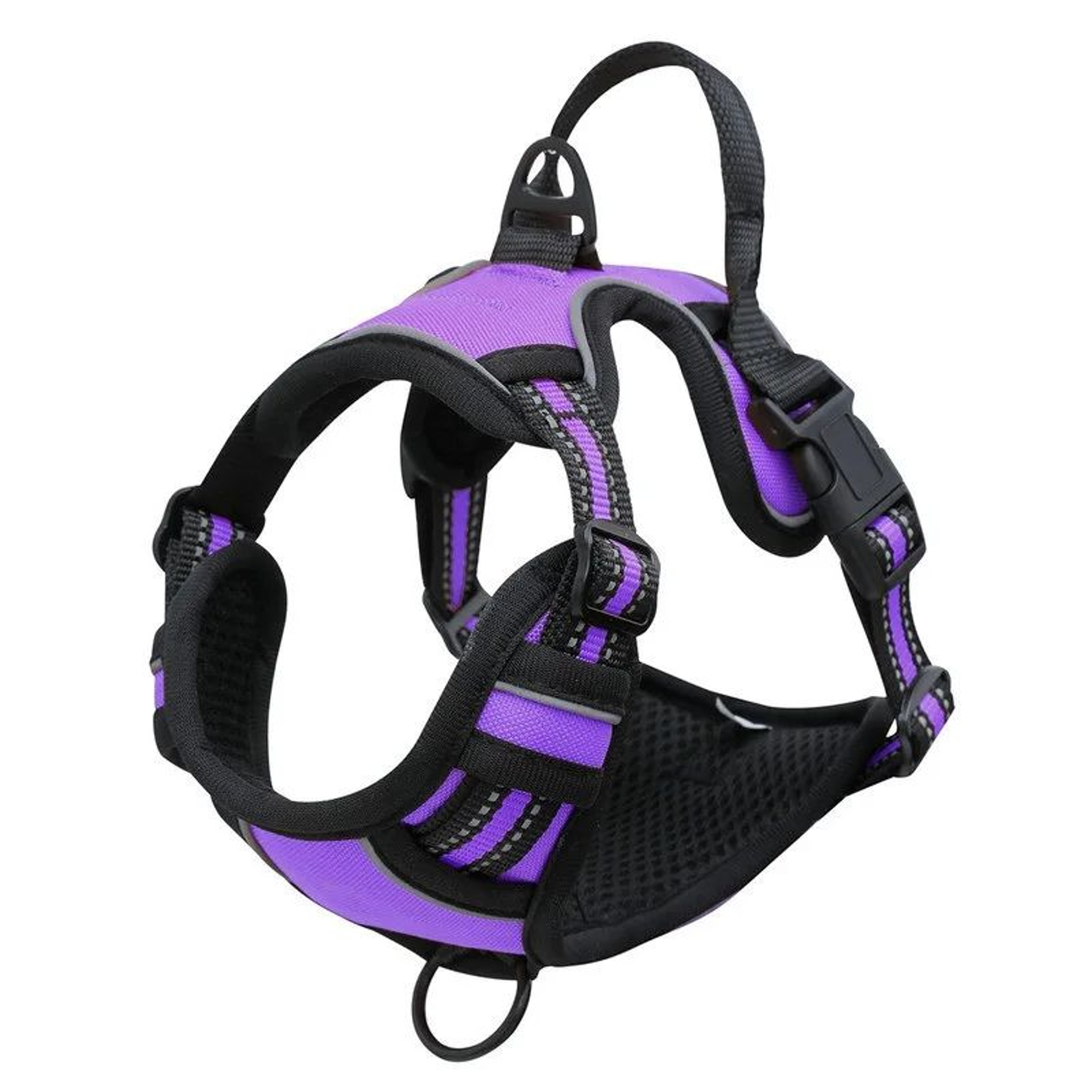 Heavy Duty Reflective No Pull Dog Harness With Handle 5