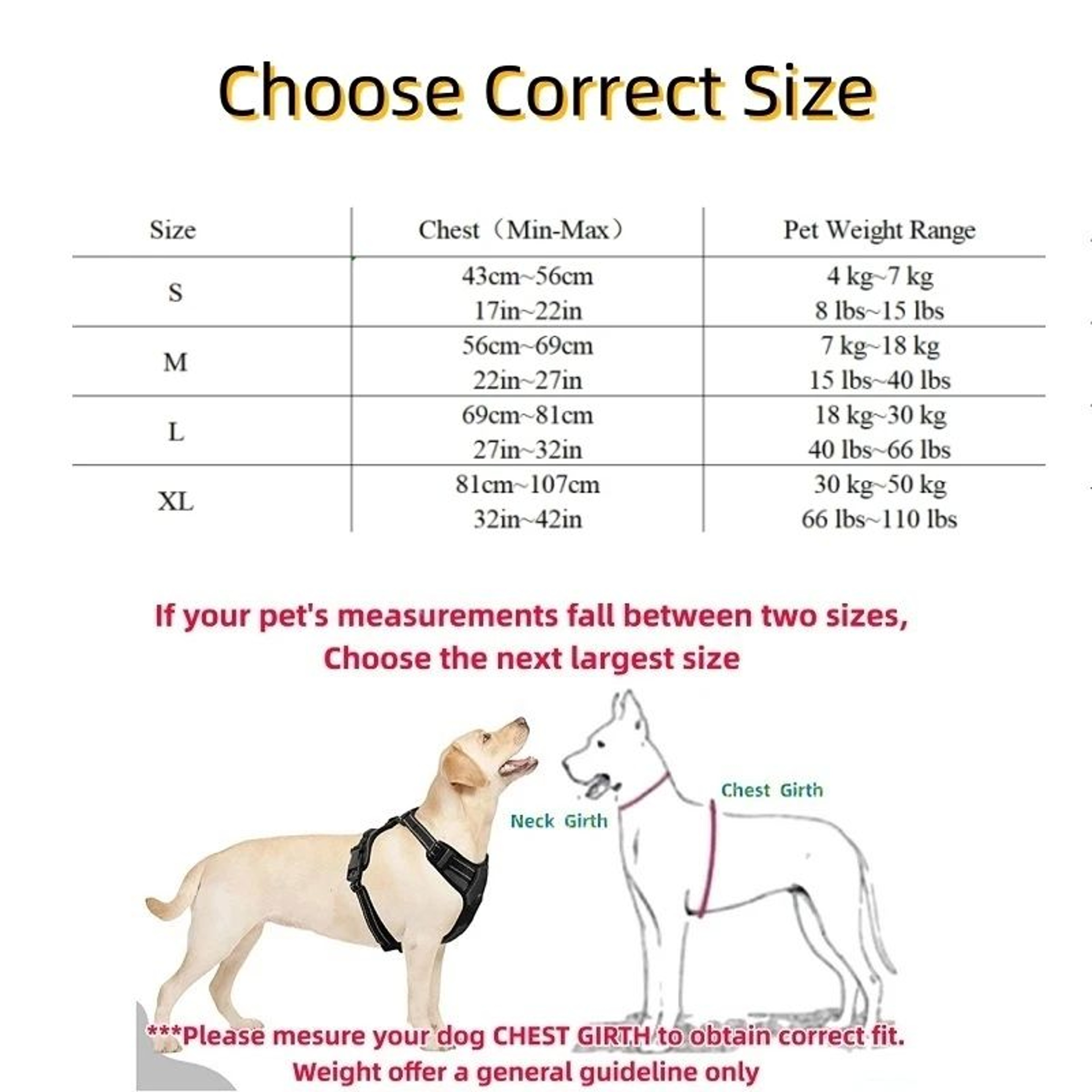 Heavy Duty Reflective No Pull Dog Harness with Handle – view 15