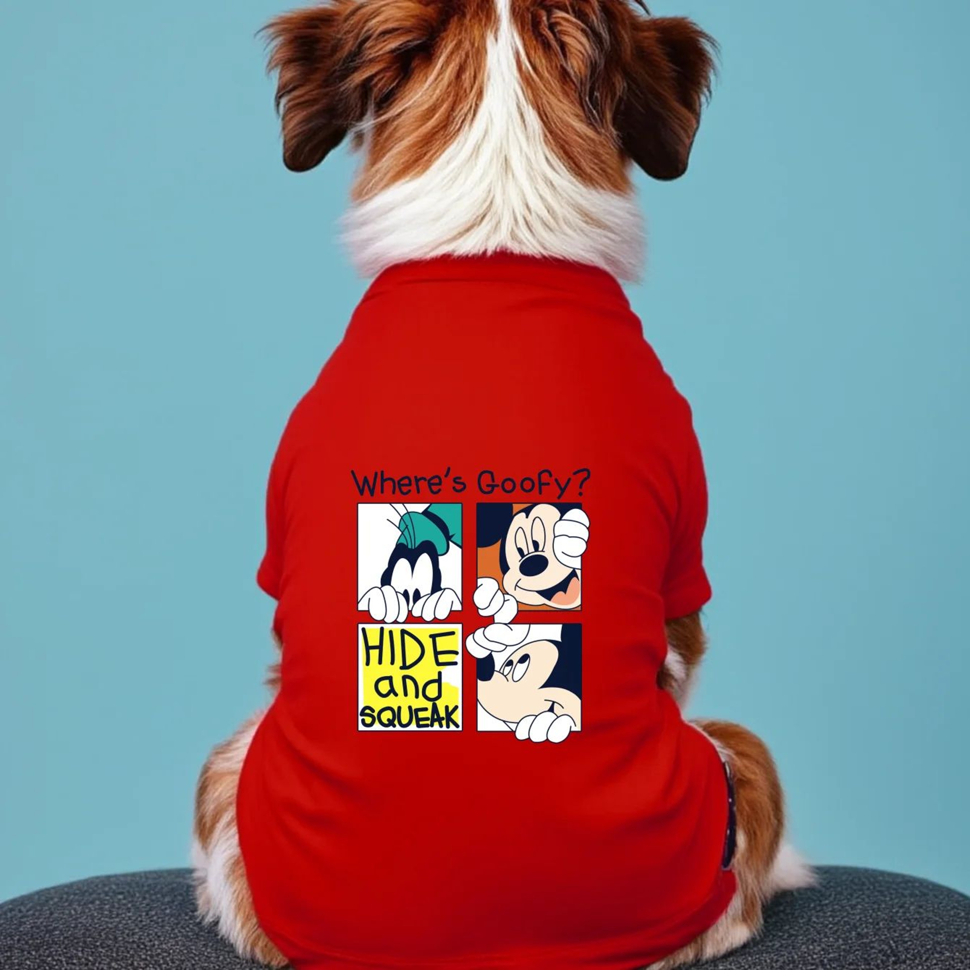Goofy Printed Soft Breathable Pet T Shirt 3