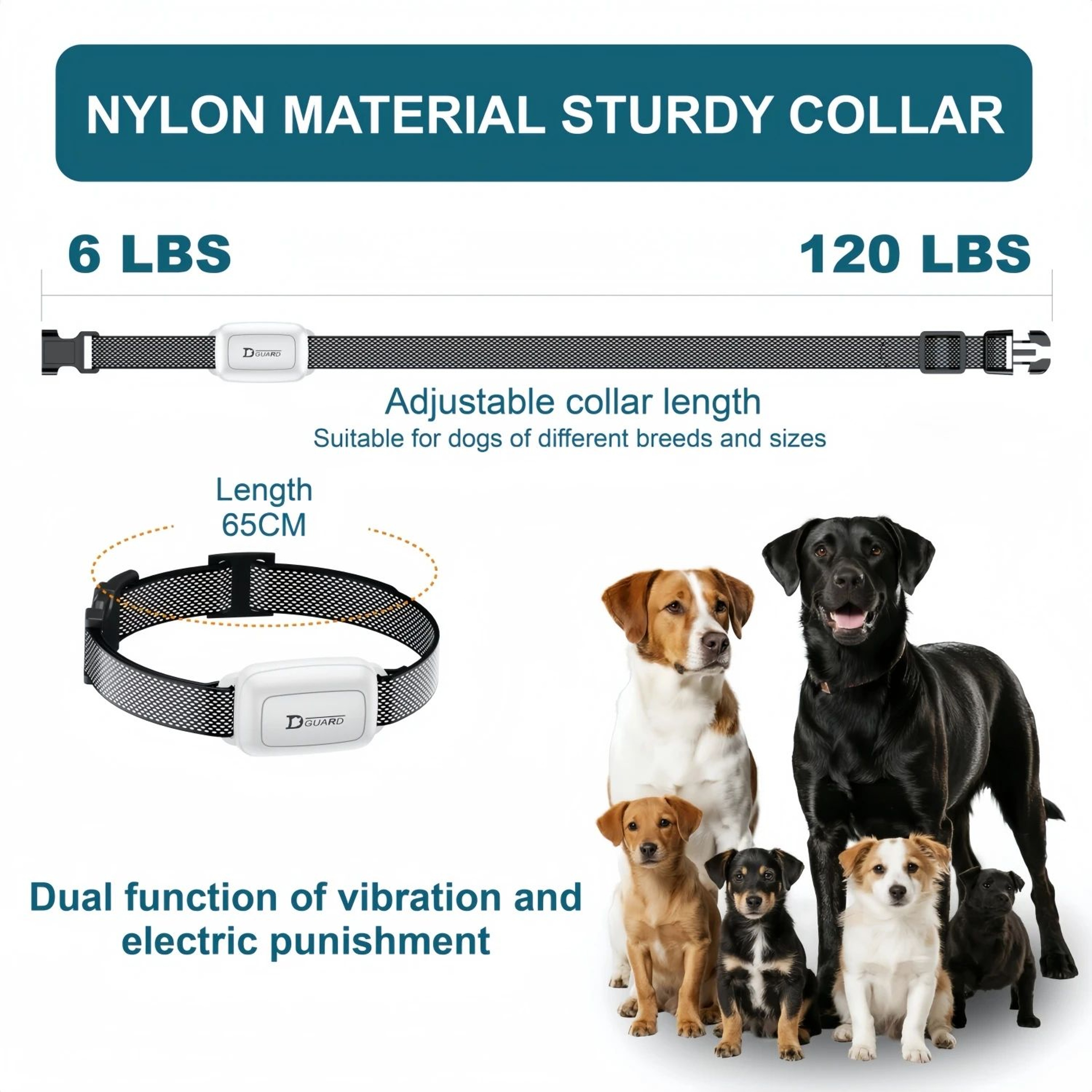 Rechargeable Automatic Anti Barking Dog Training Collar 1