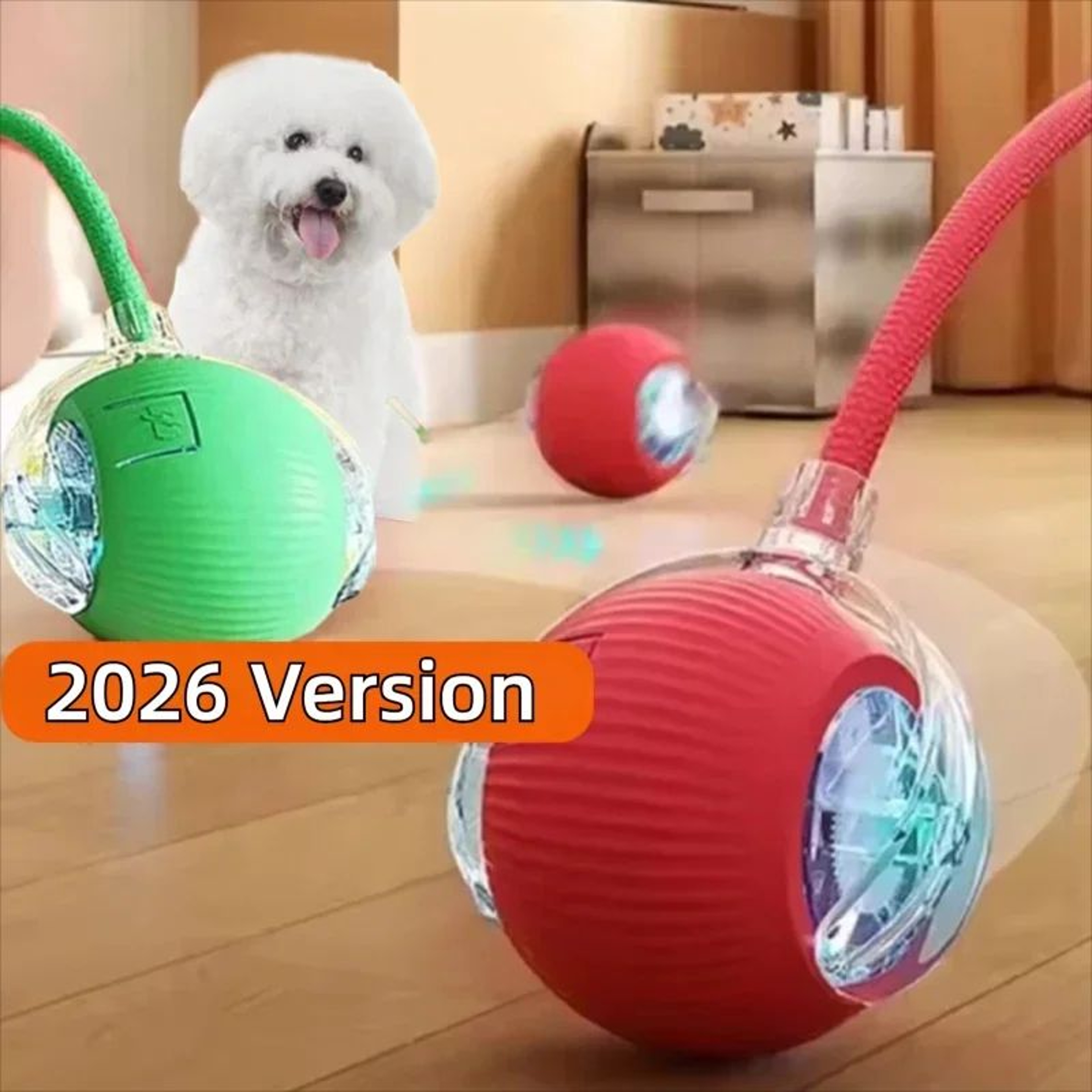 Smart Automatic Rolling Interactive Dog Ball Toy 0