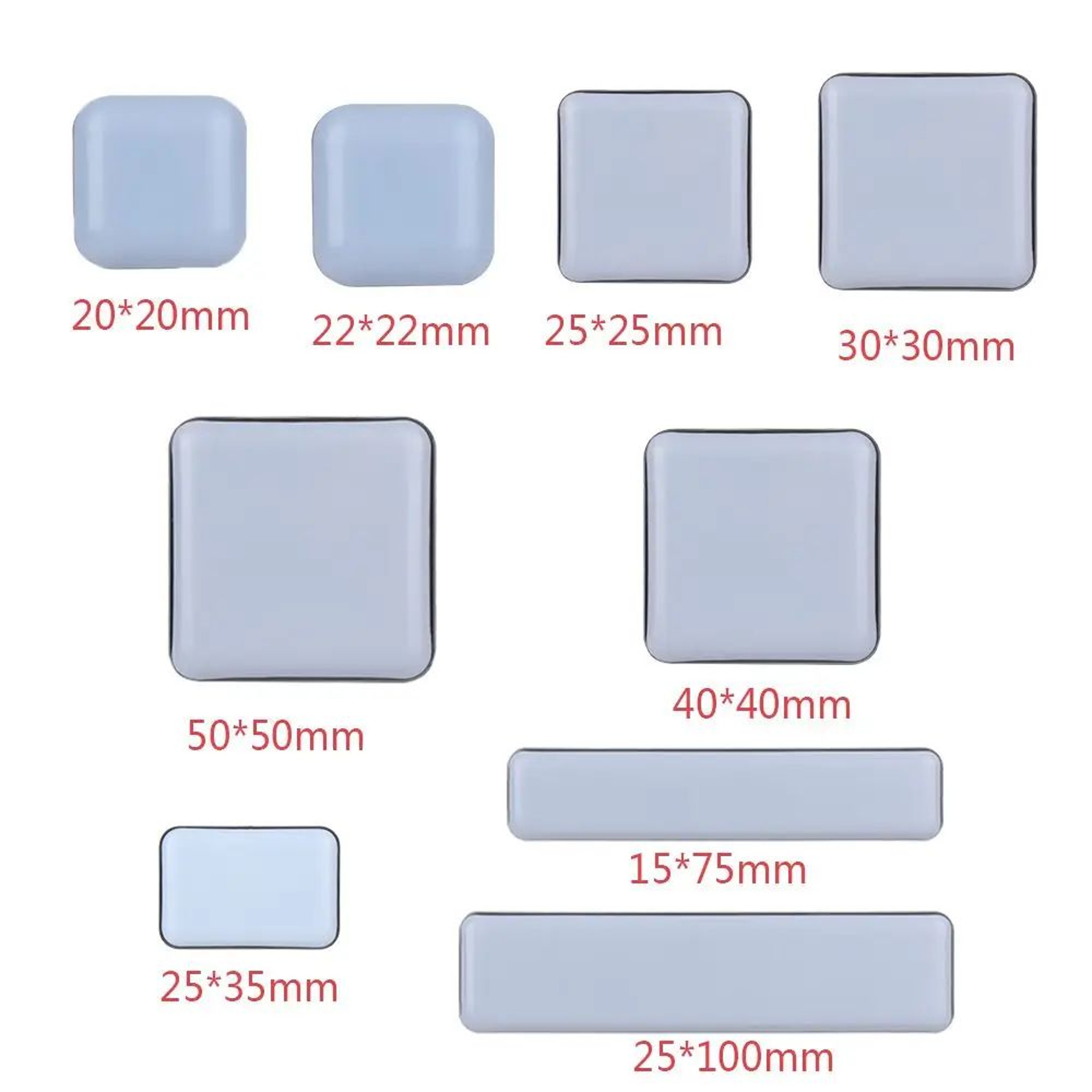 4pcs Heavy Furniture Moving Sliders Floor Protectors 5