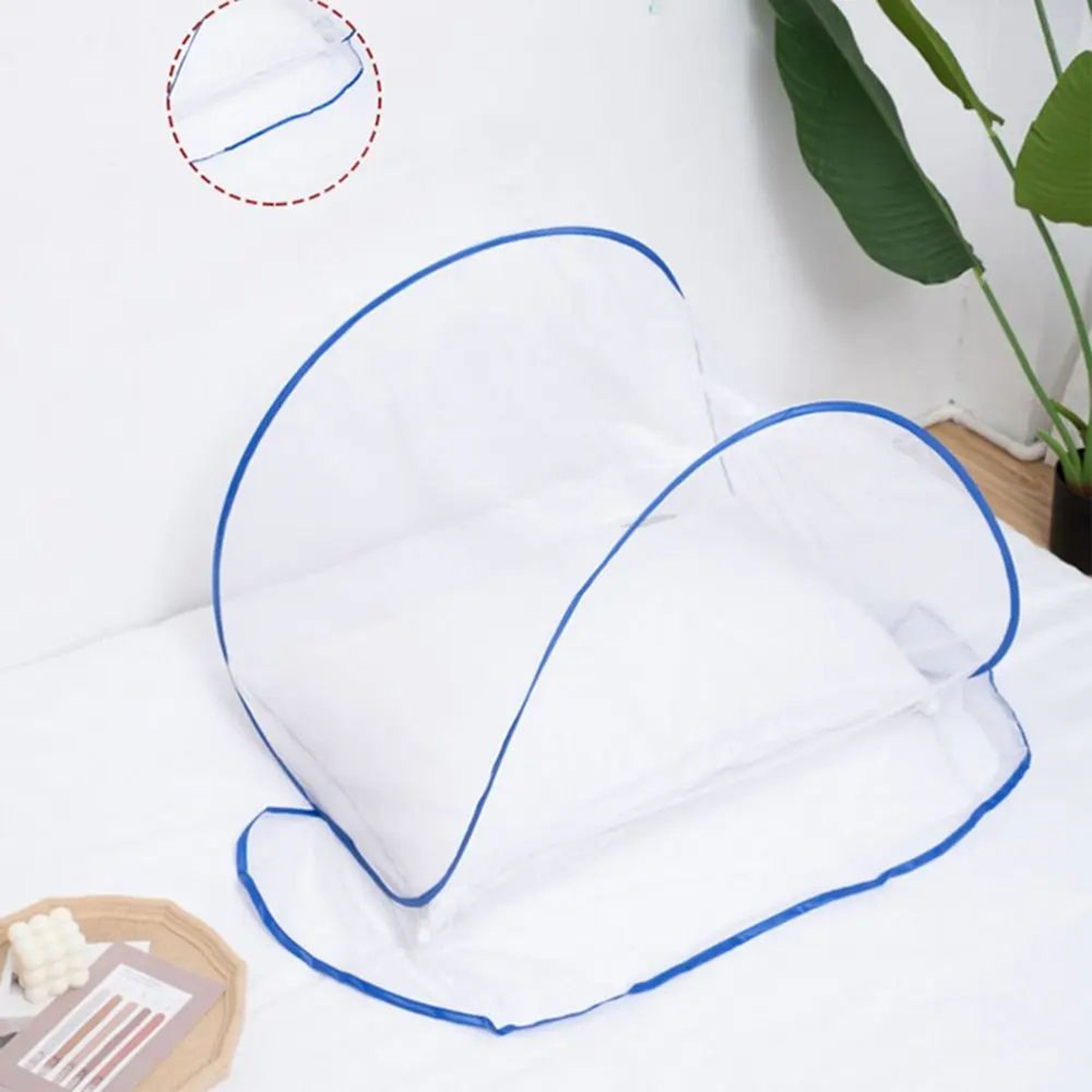 Portable Pop Up Mini Mosquito Net Head Cover 8