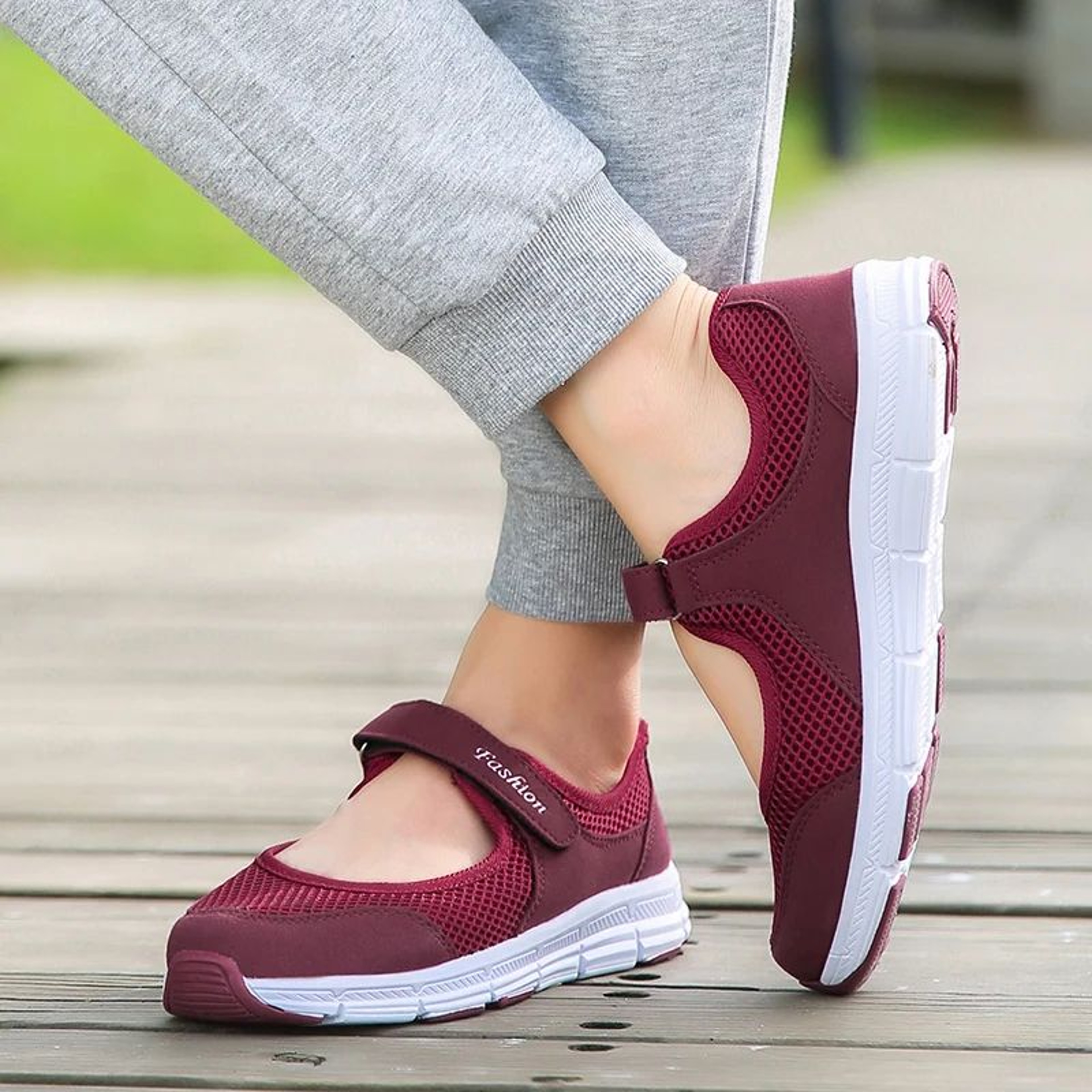 Women Breathable Mesh Sneakers Casual Walking Shoes 3