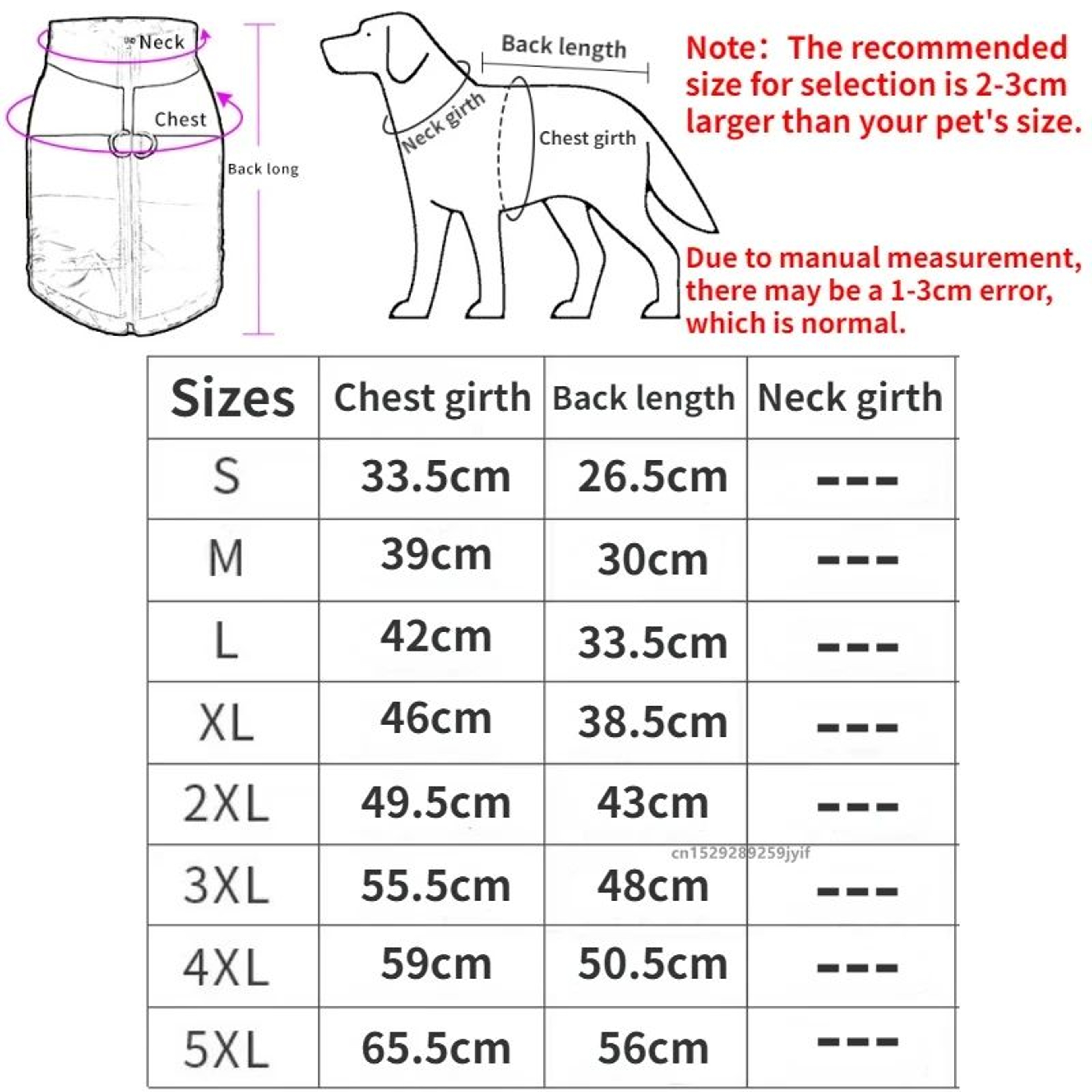 Waterproof Warm Dog Winter Jacket Vest – view 14