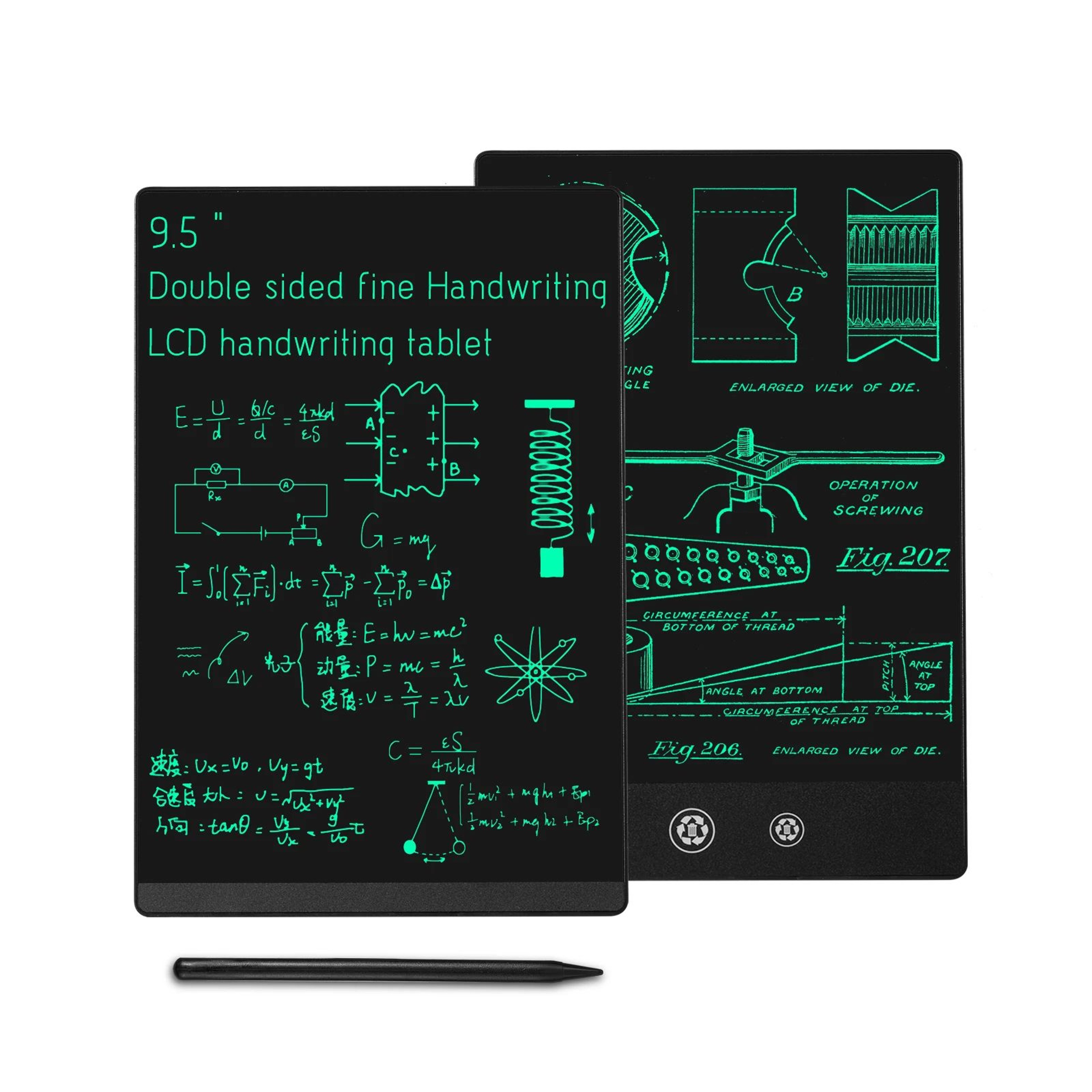 95 Inch LCD Writing Tablet Electronic Drawing Board 10