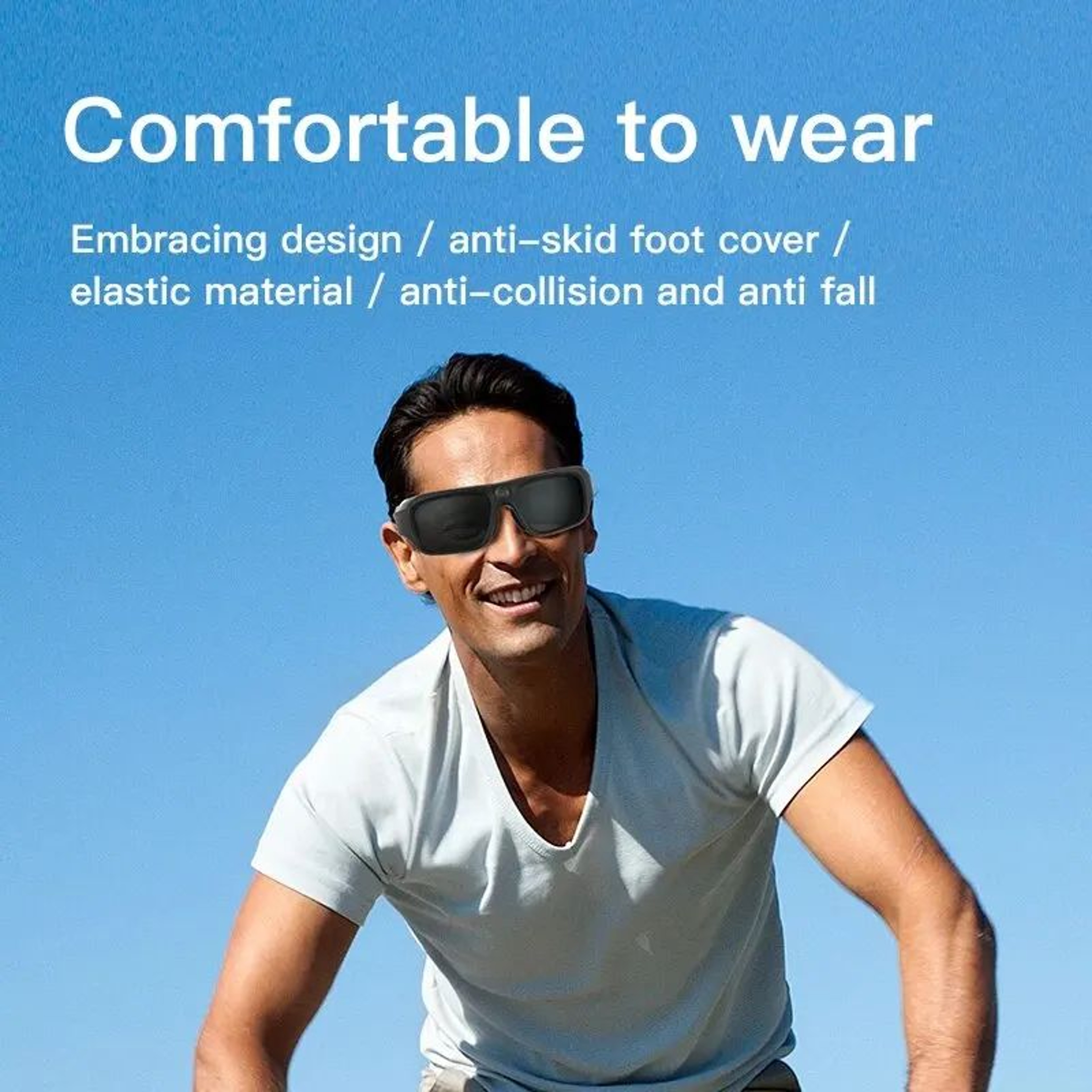4K Ultra Clear Smart Camera Glasses For Outdoor Sports 3