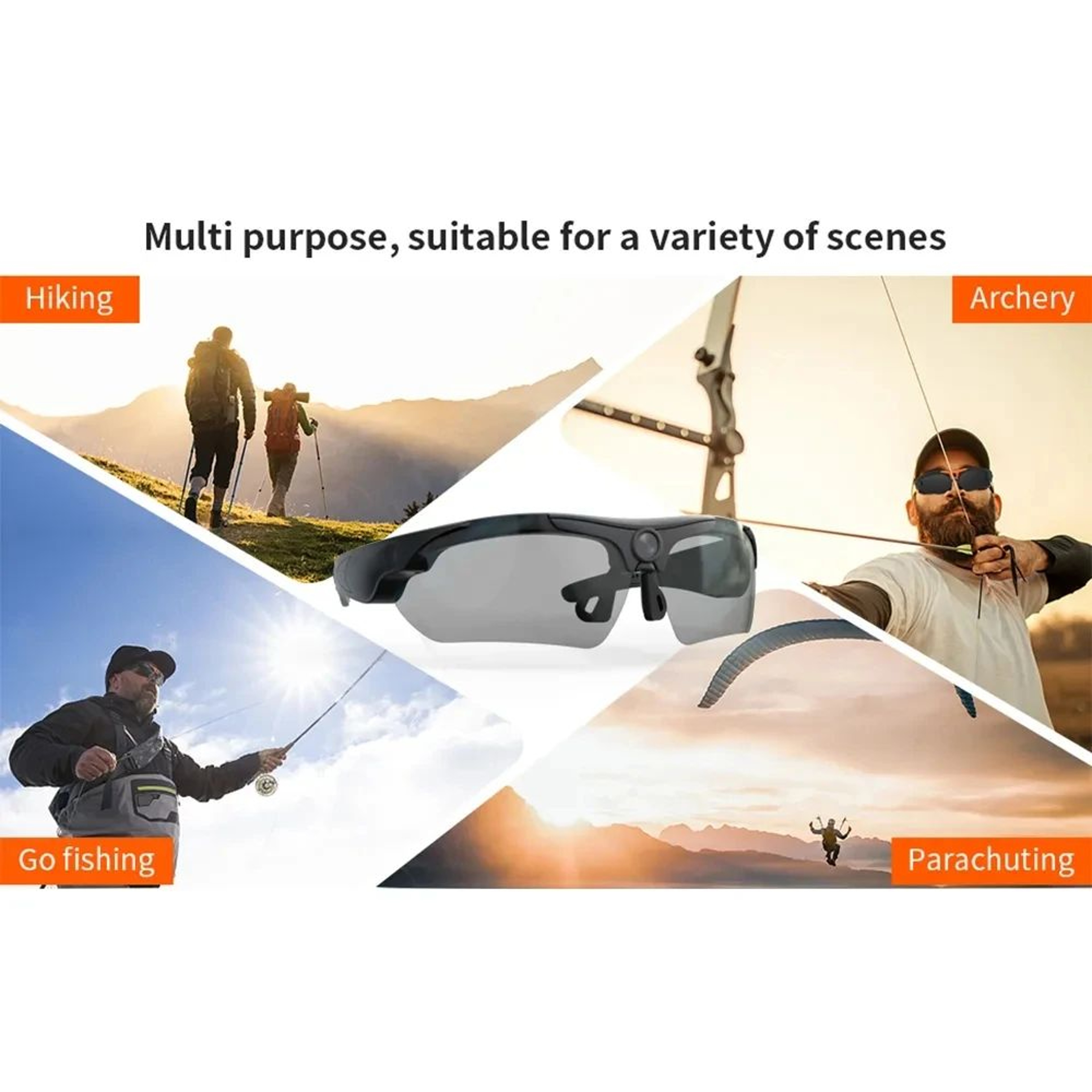 2026 Smart Glasses With 1080P HD Mini Camera 4