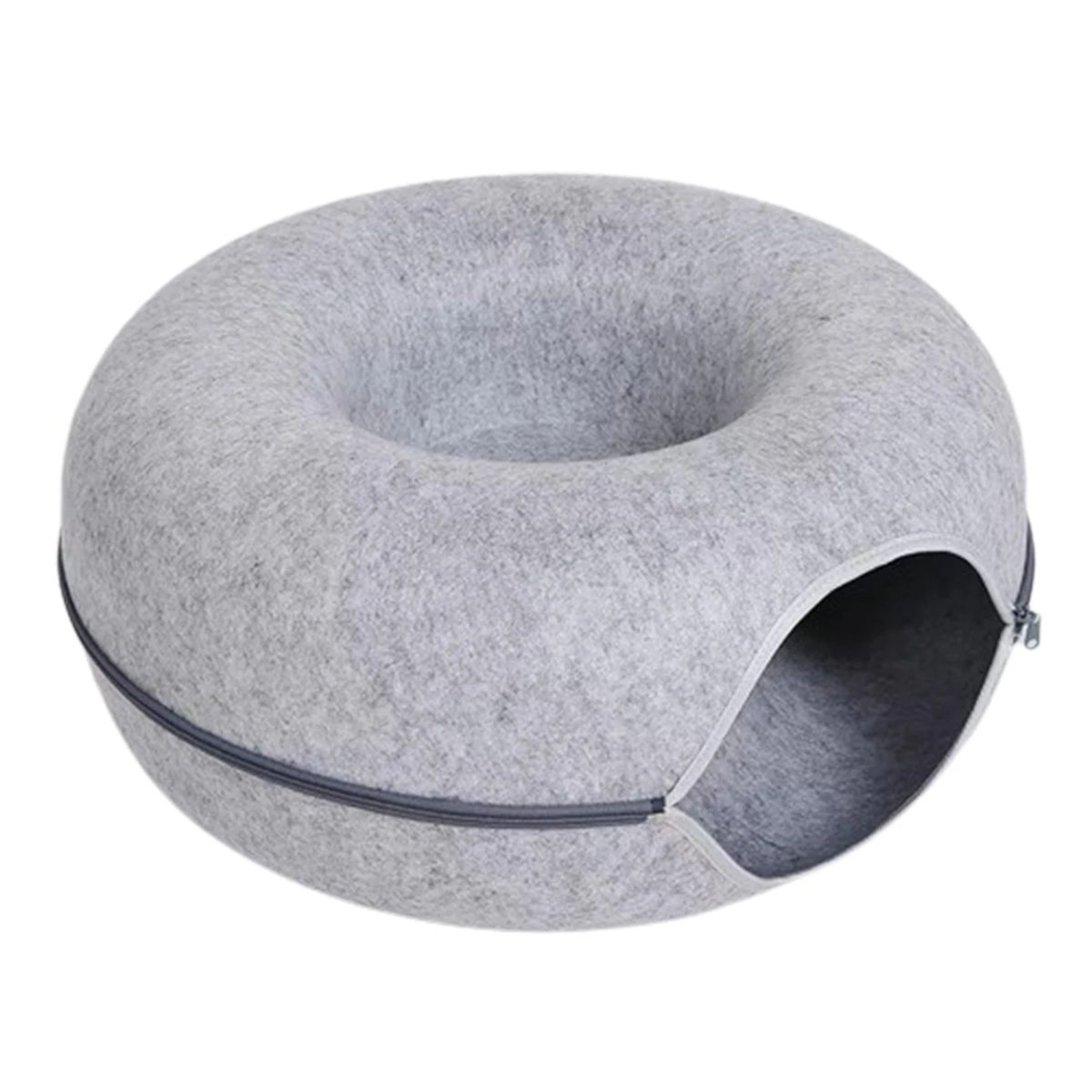 Interactive Donut Tunnel Cat Bed And Play House 7