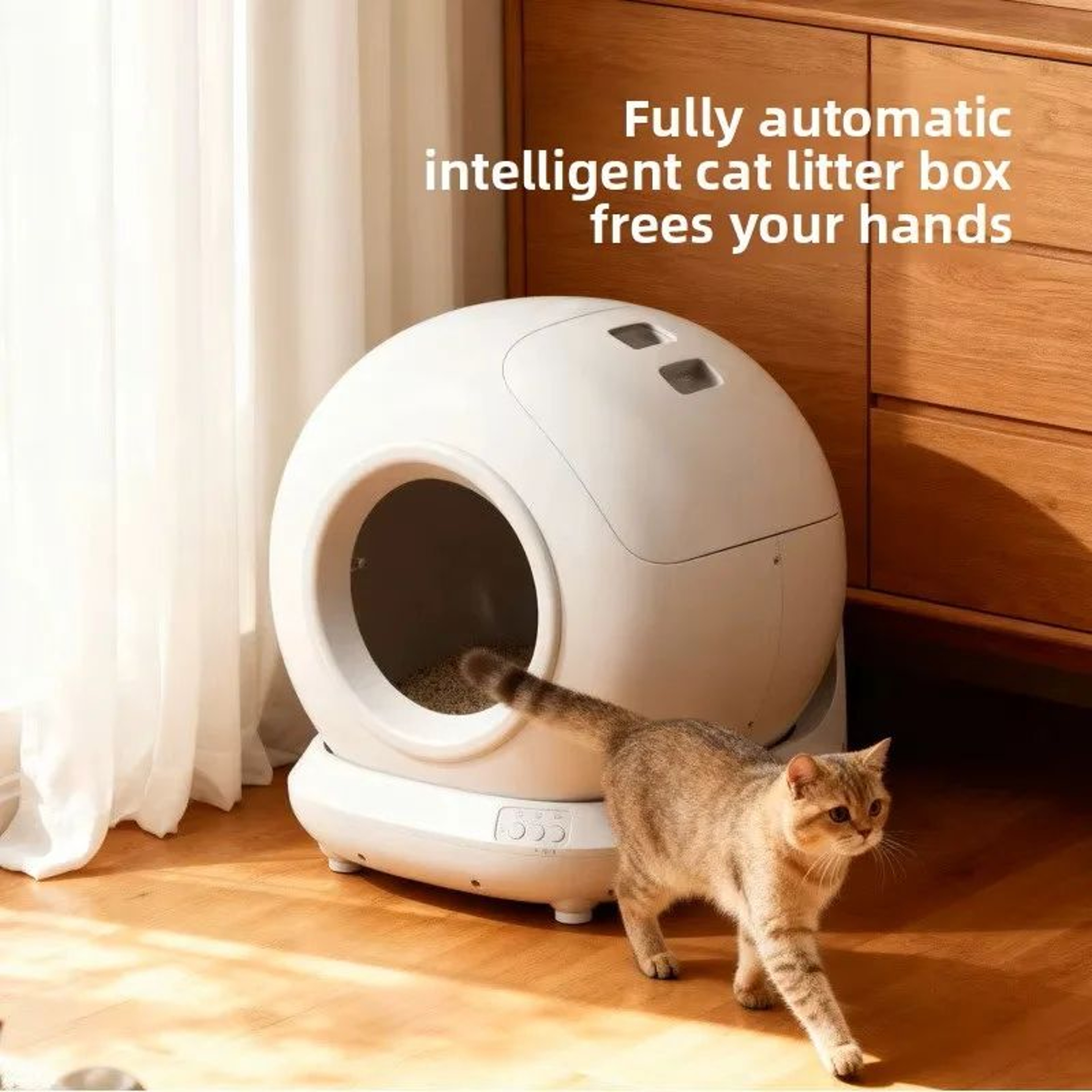 Extra Large Smart Self Cleaning Cat Litter Box 5