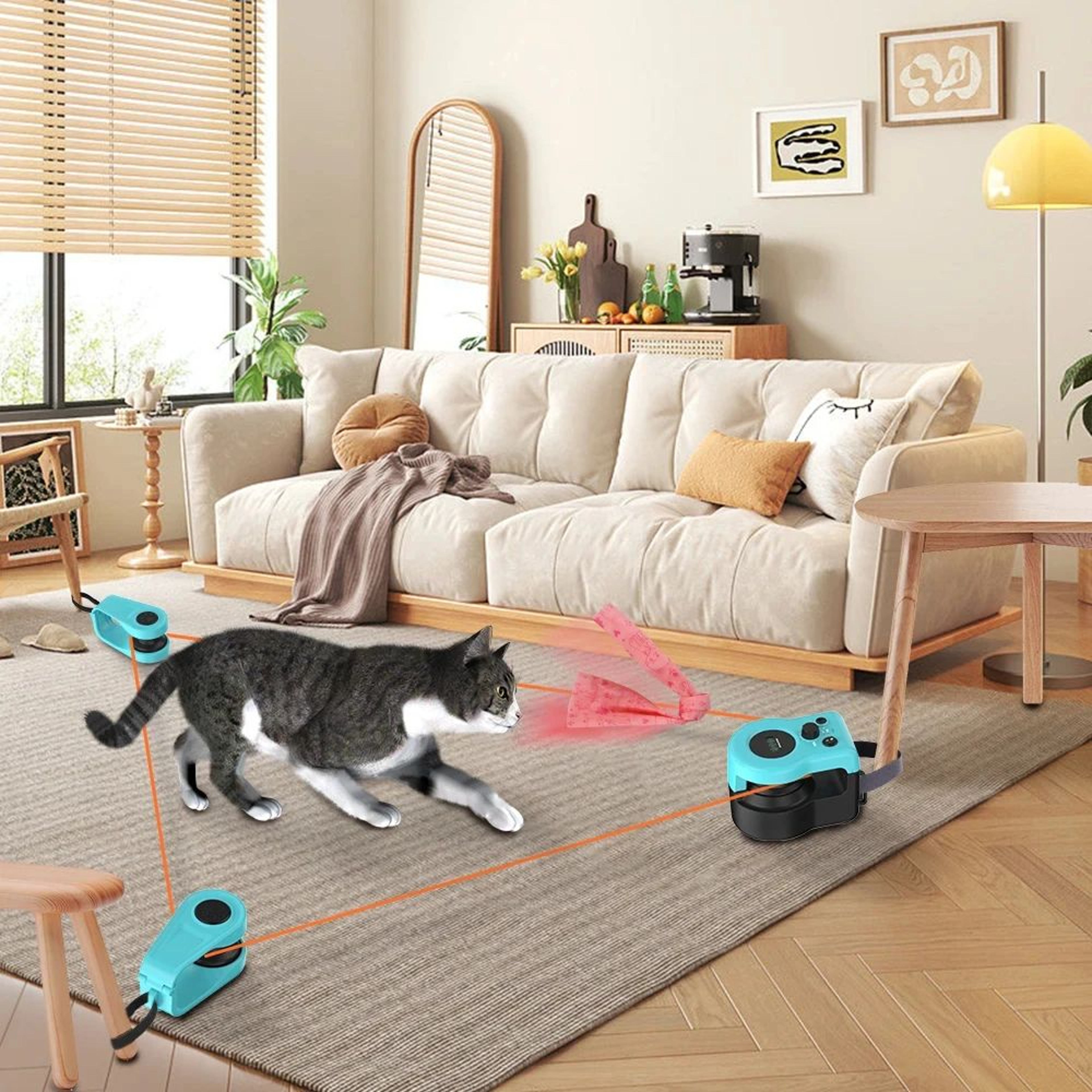 Smart Interactive Cat Exercise Wheel 12