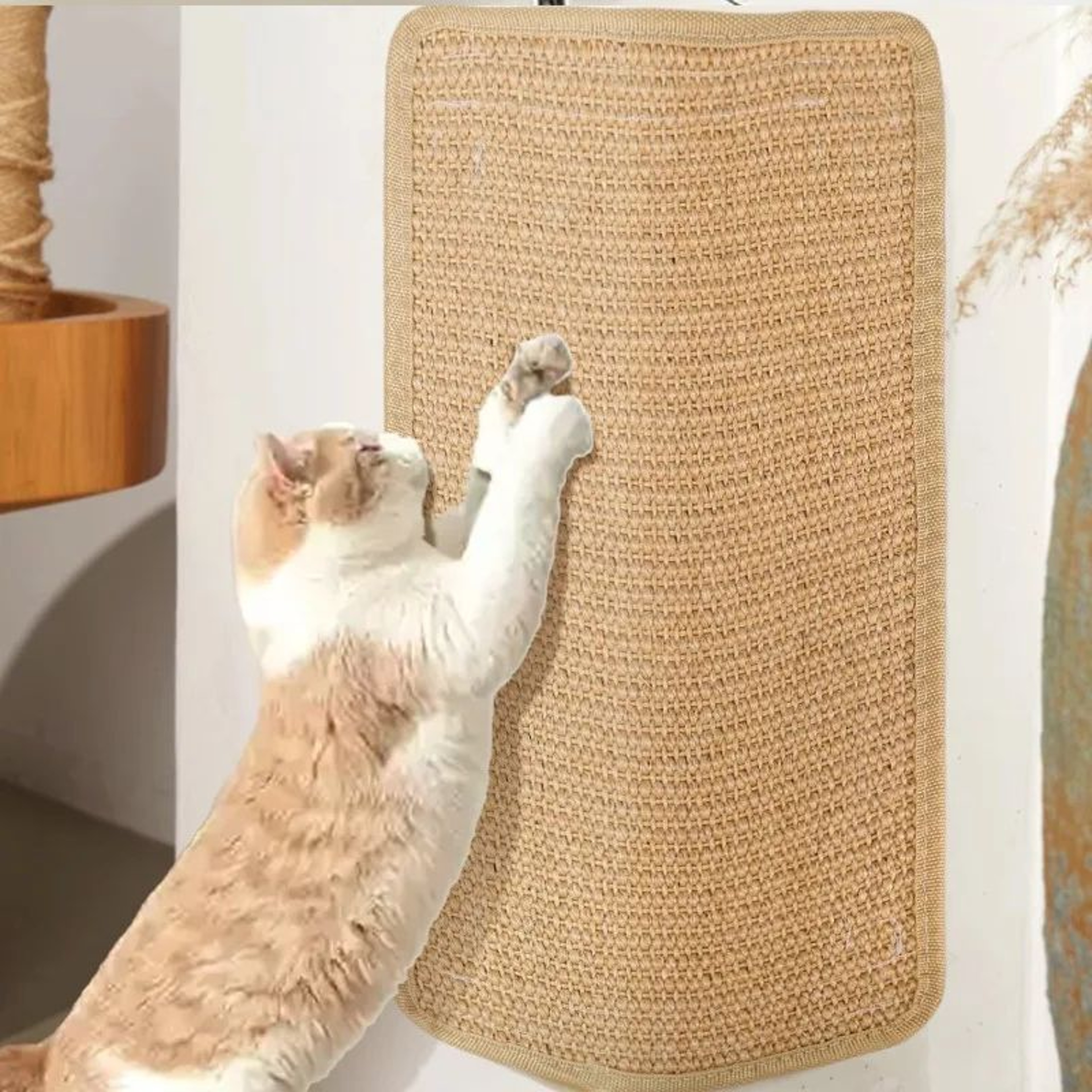 Self Adhesive Sisal Cat Scratching Mat Set 1
