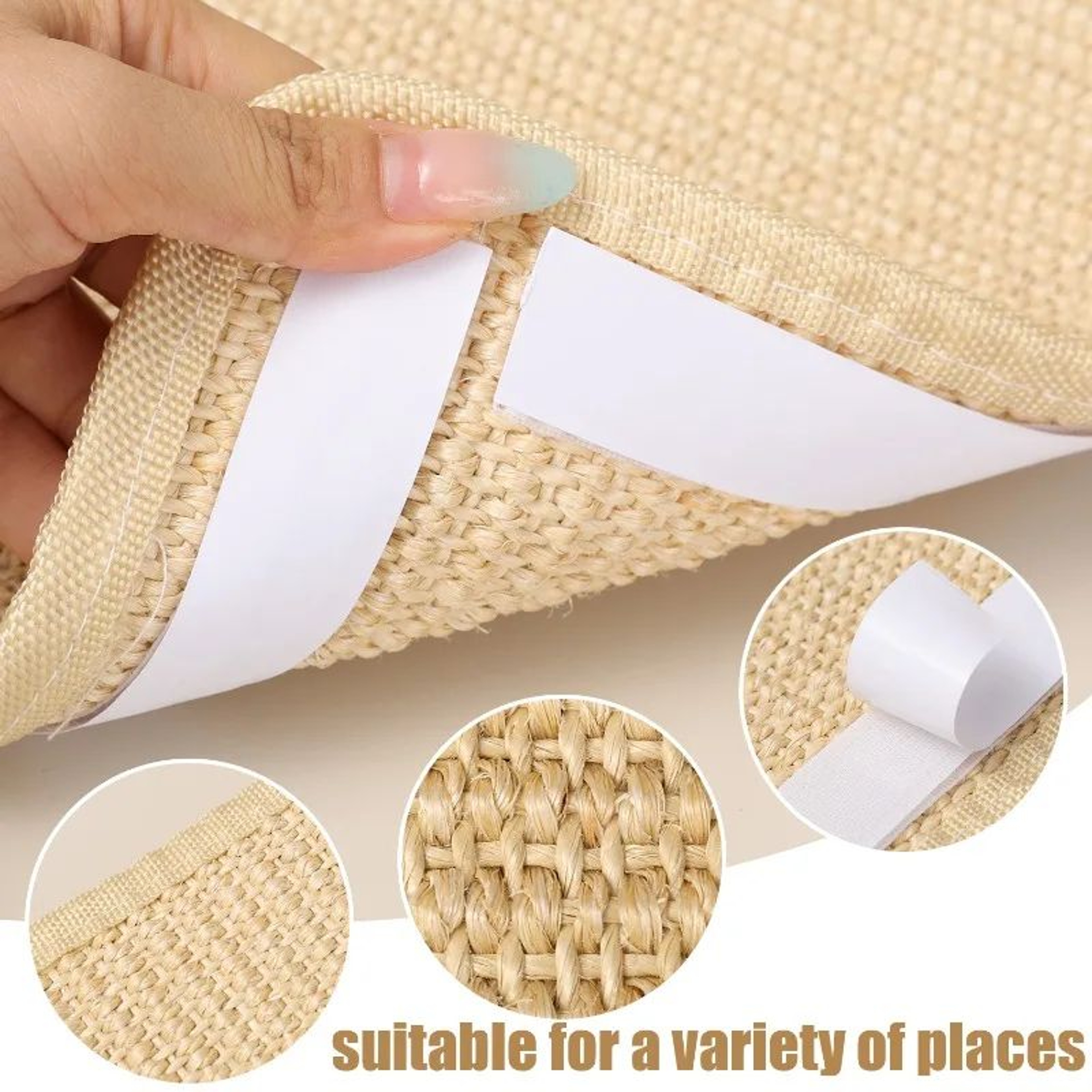 Self Adhesive Sisal Cat Scratching Mat Set 11