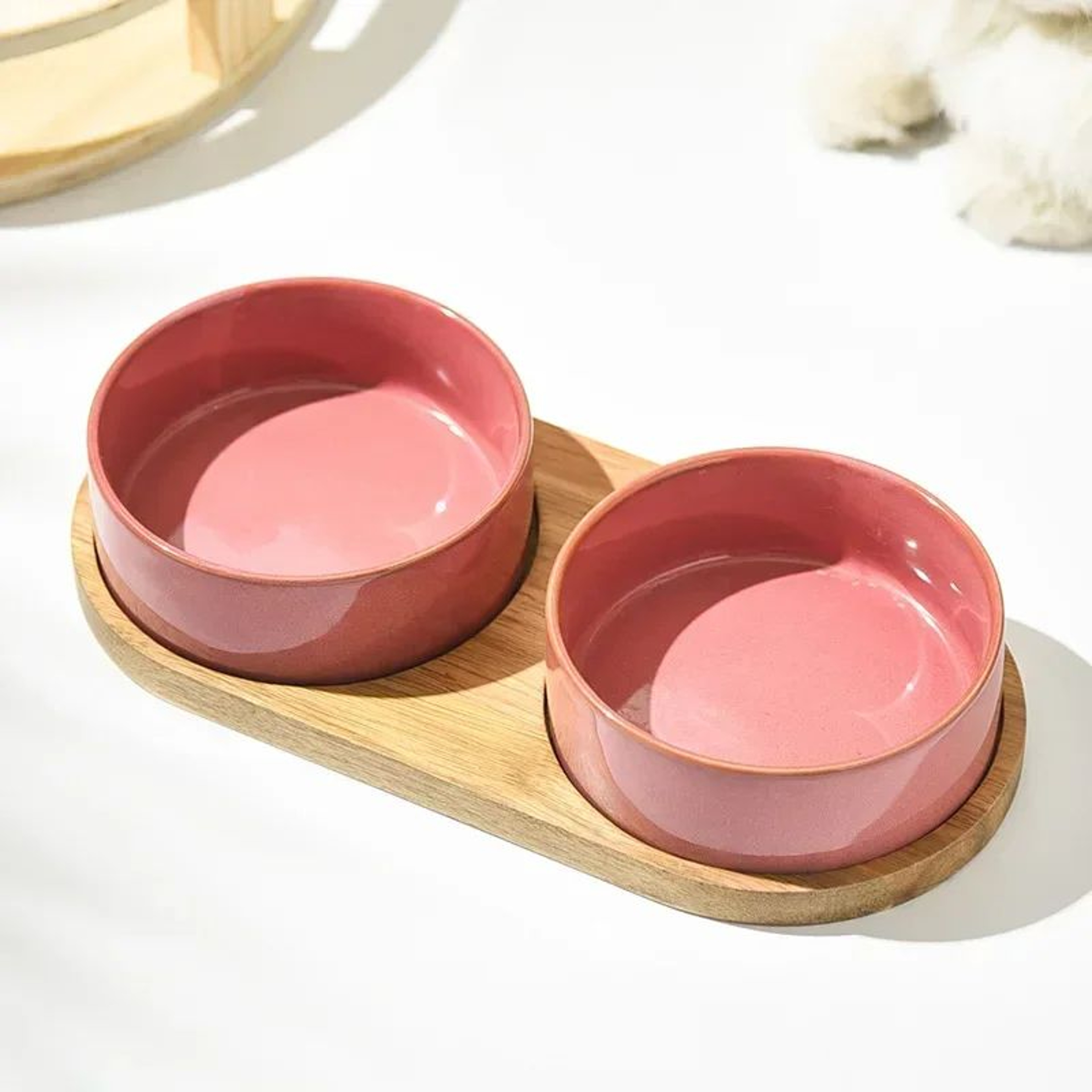 Elevated Ceramic Cat Food Bowl 5