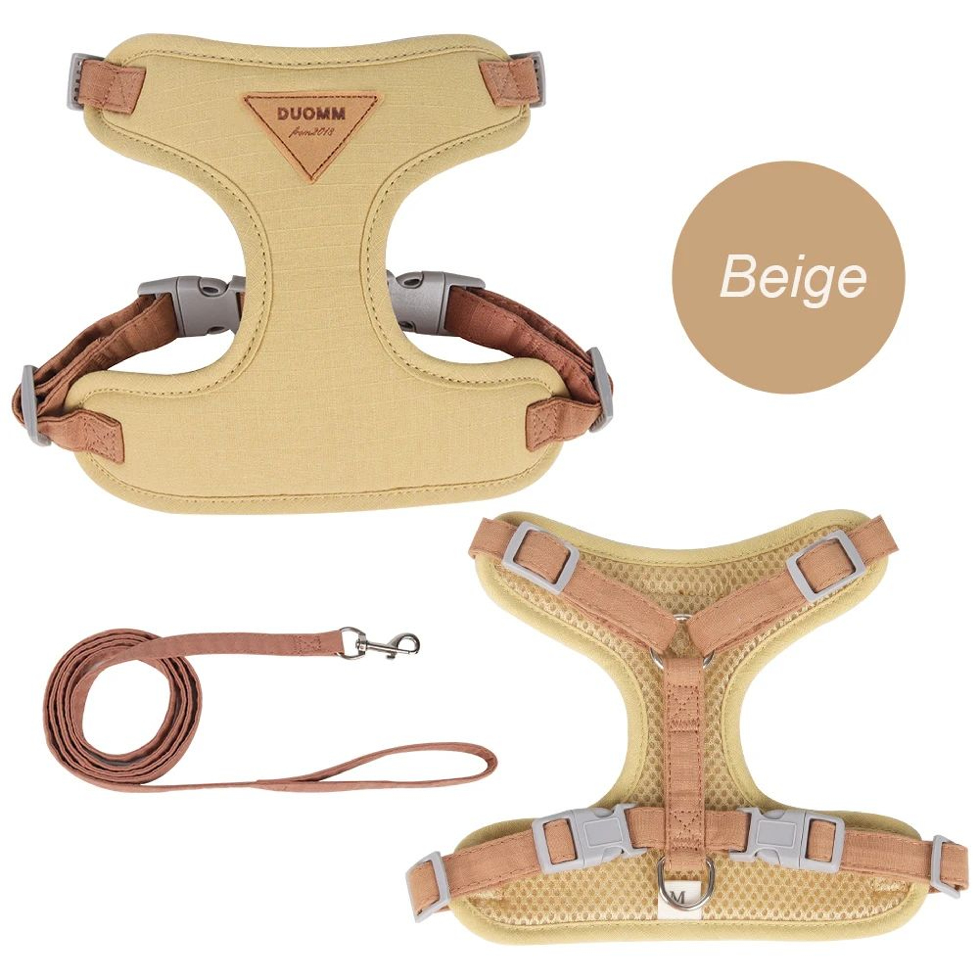 Breathable Cat And Puppy Harness Set 1
