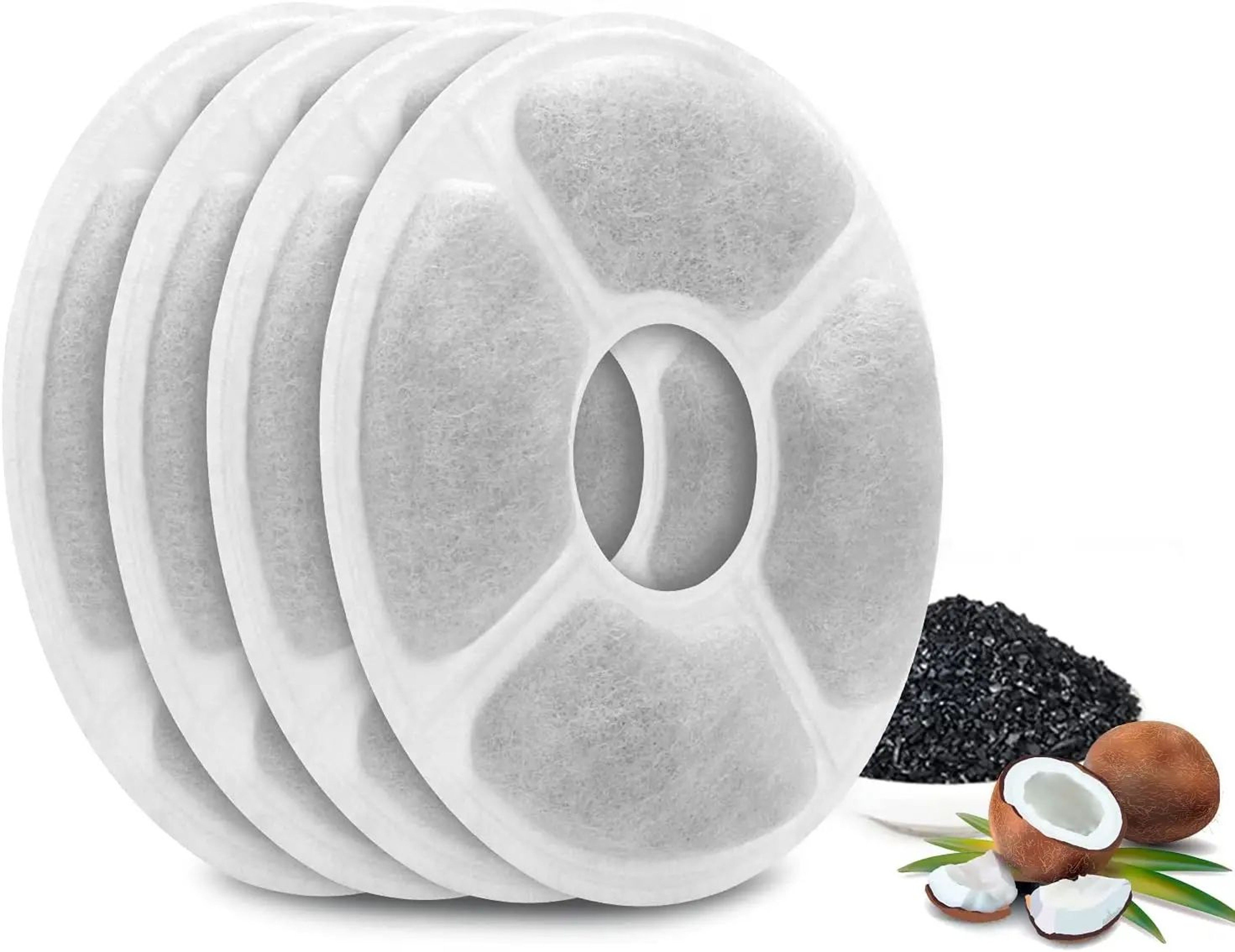 OYES Cat Water Fountain Replacement Filters 6